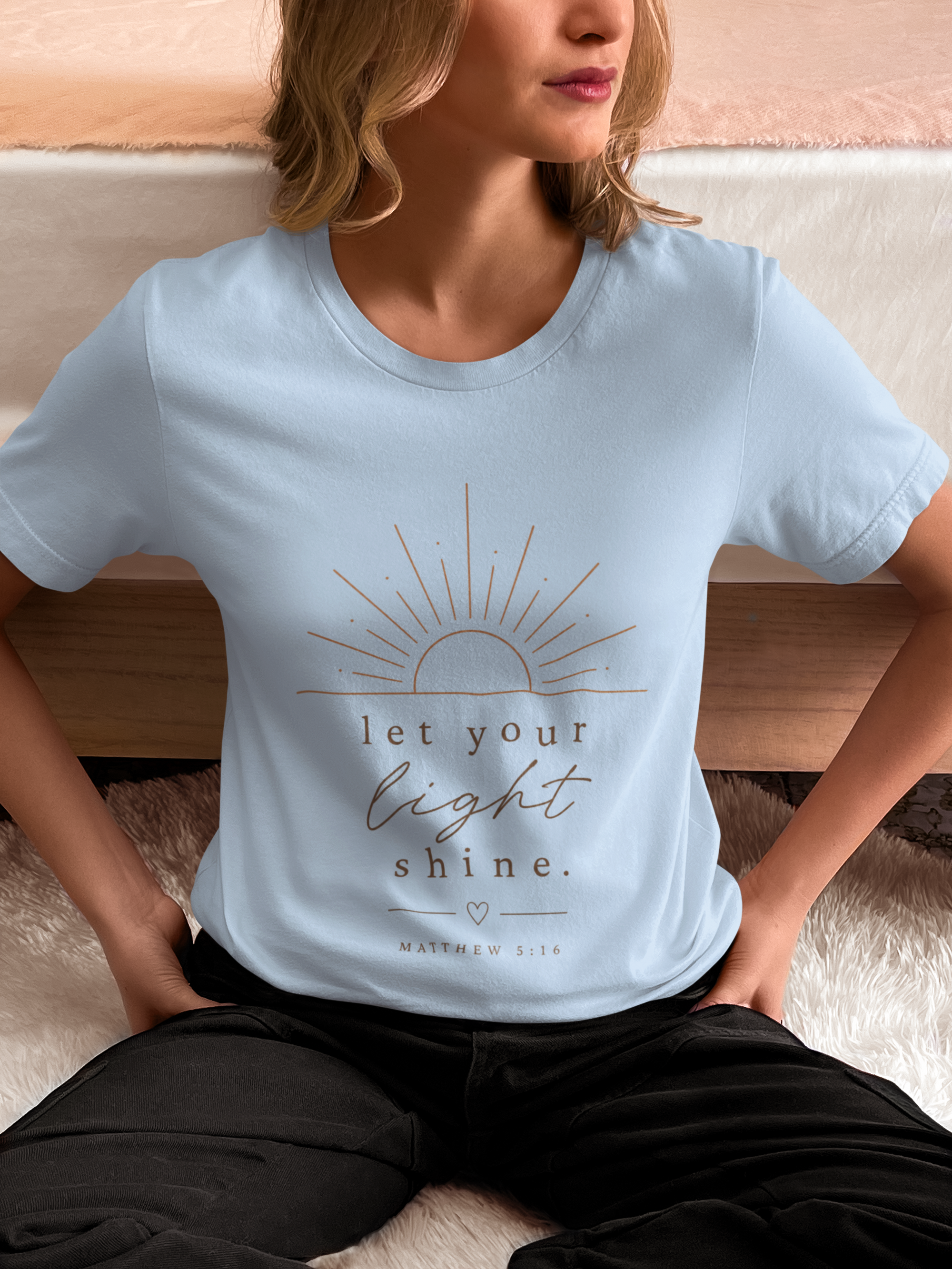 Let Your Light Shine Women's T-Shirt | Matthew 5:16