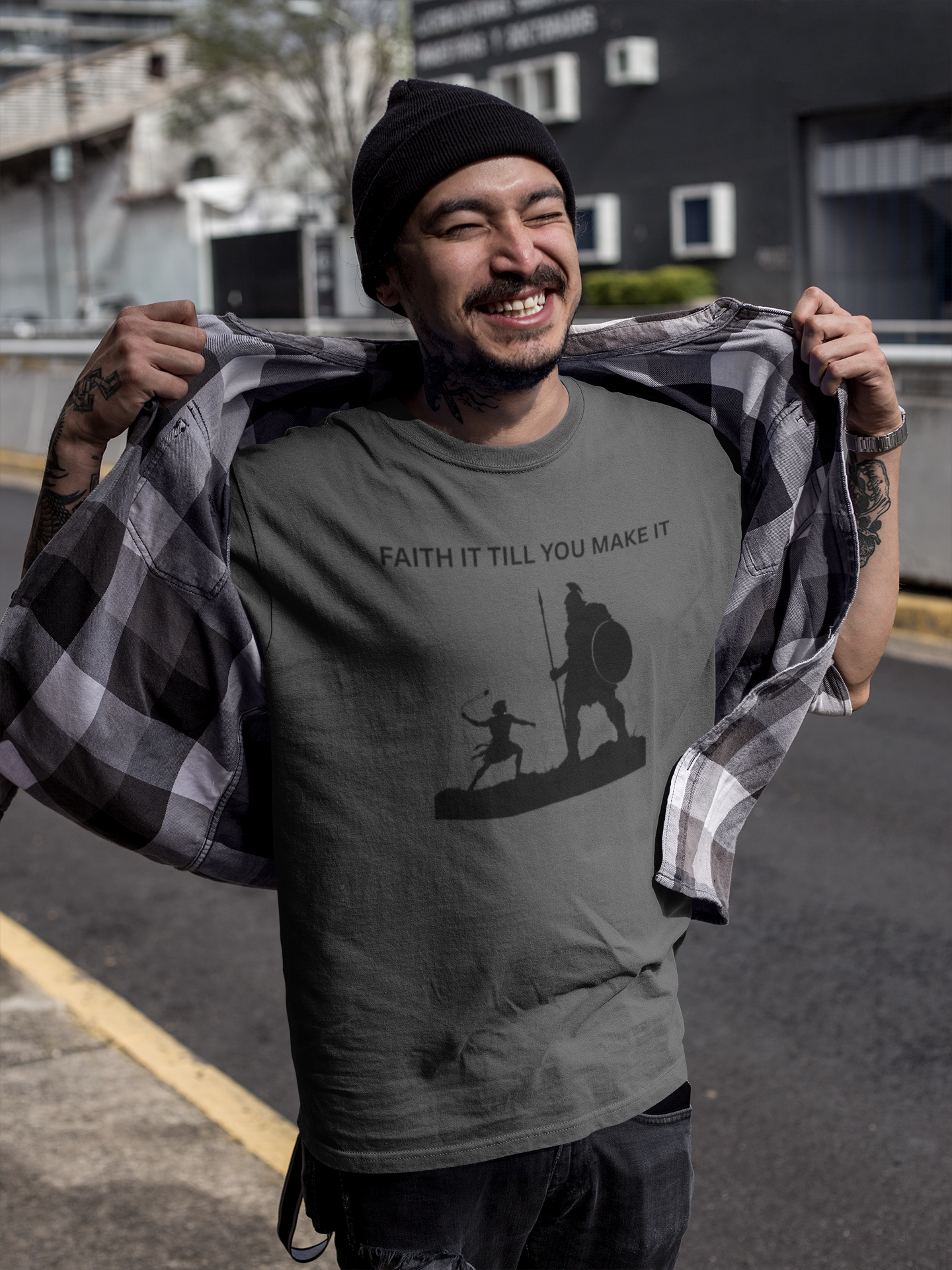smiling-tattooed-asian-man-wearing-a-round-neck-t-shirt-mockup-outdoors-a17067.png
