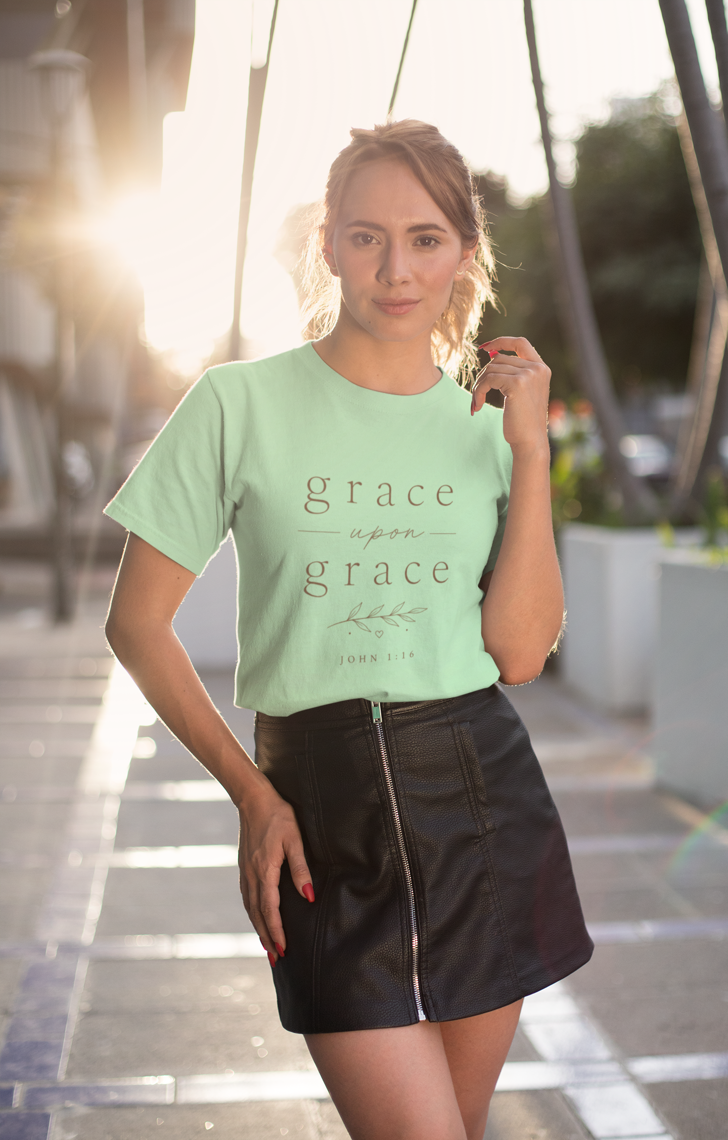 mockup-of-a-stylish-woman-wearing-a-t-shirt-at-sunset-26650.png
