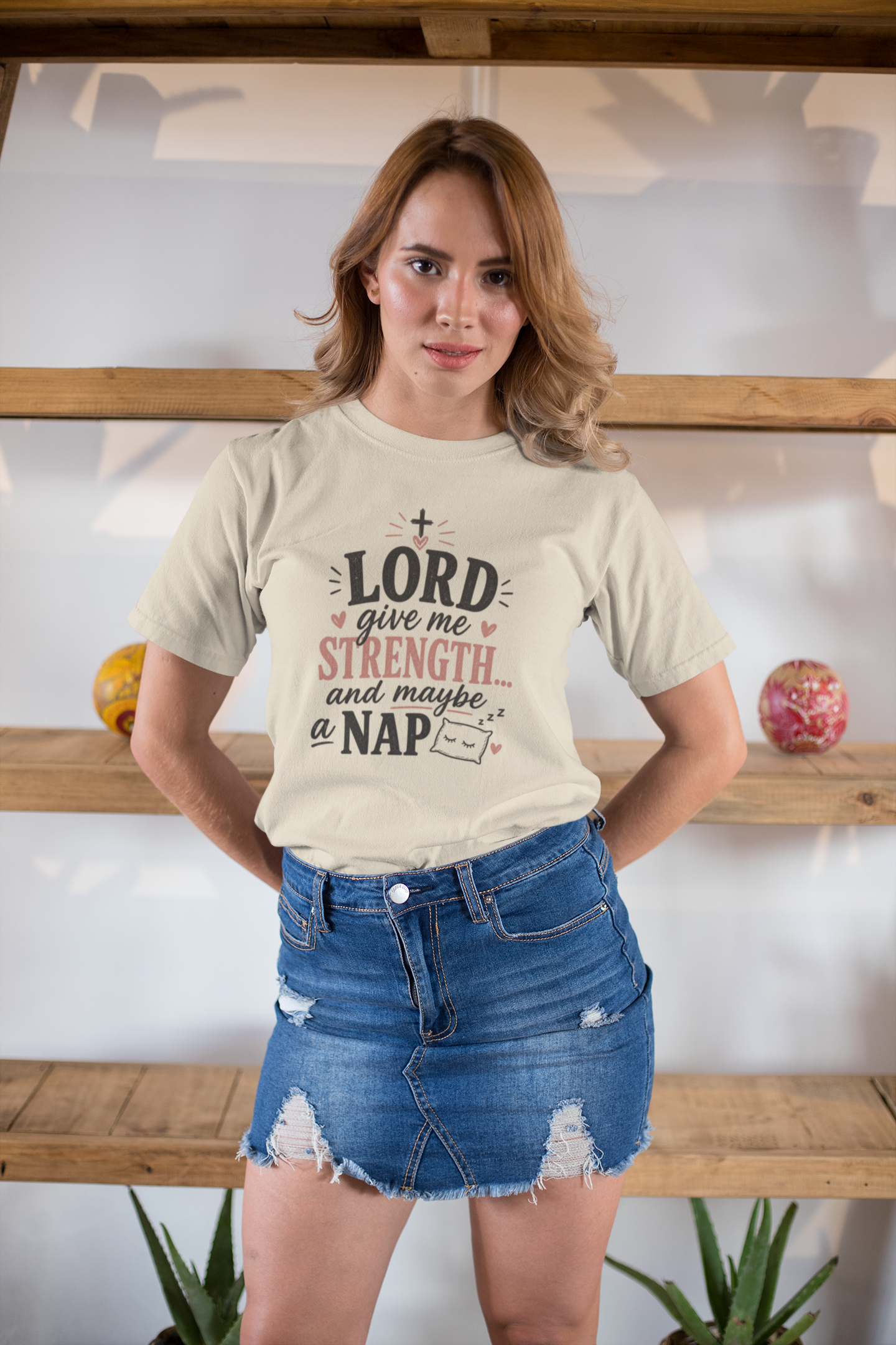 Lord Give Me Strength and Maybe a Nap Shirt