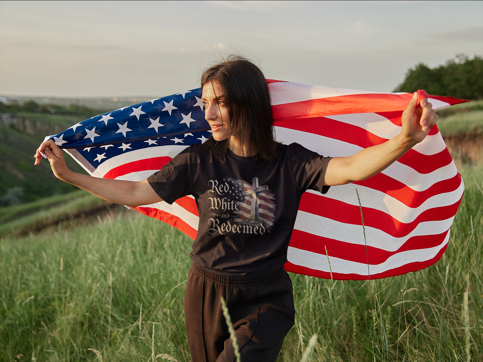 Red, White & Redeemed Shirt