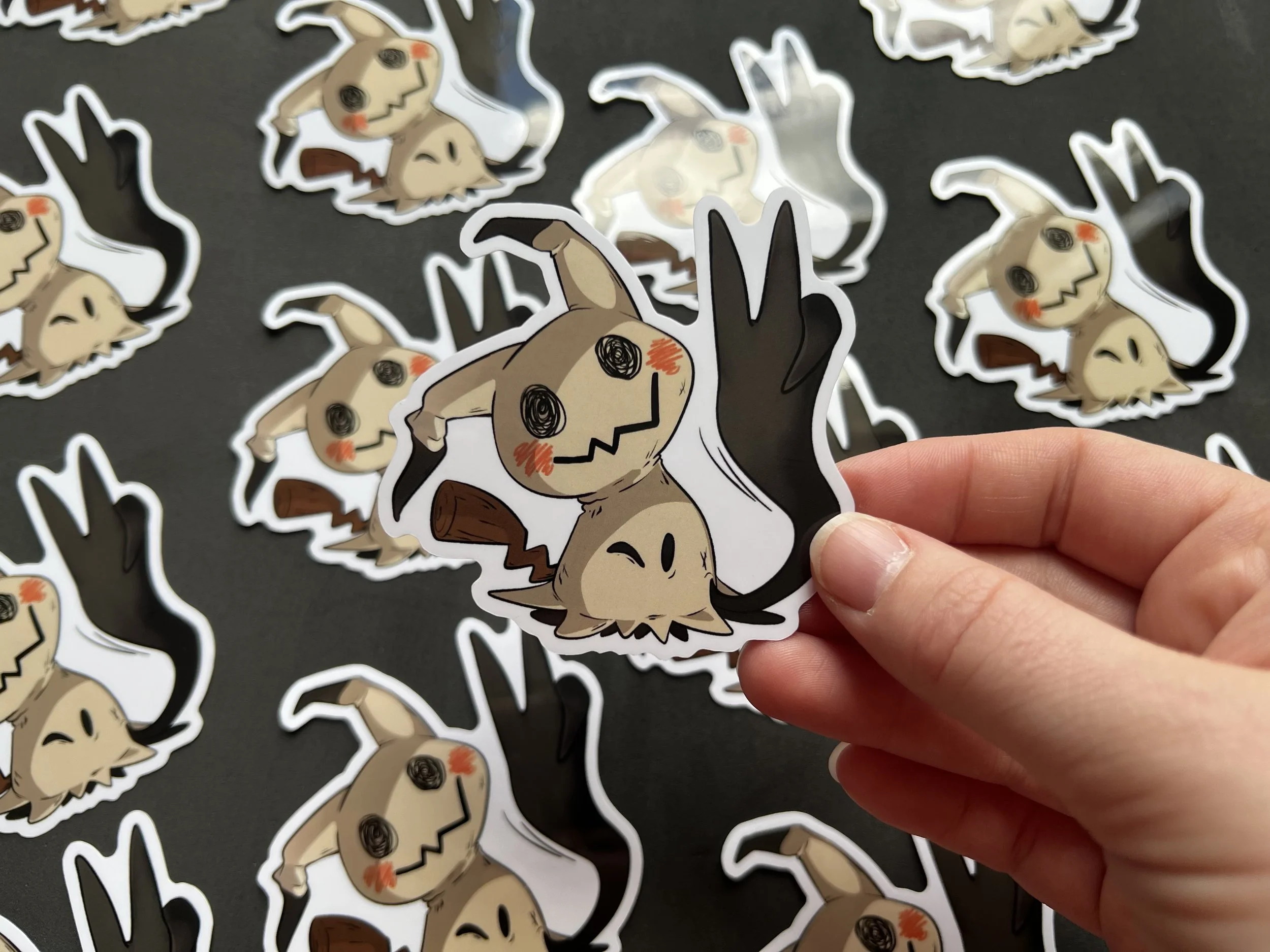Mimikyu Vinyl Sticker
