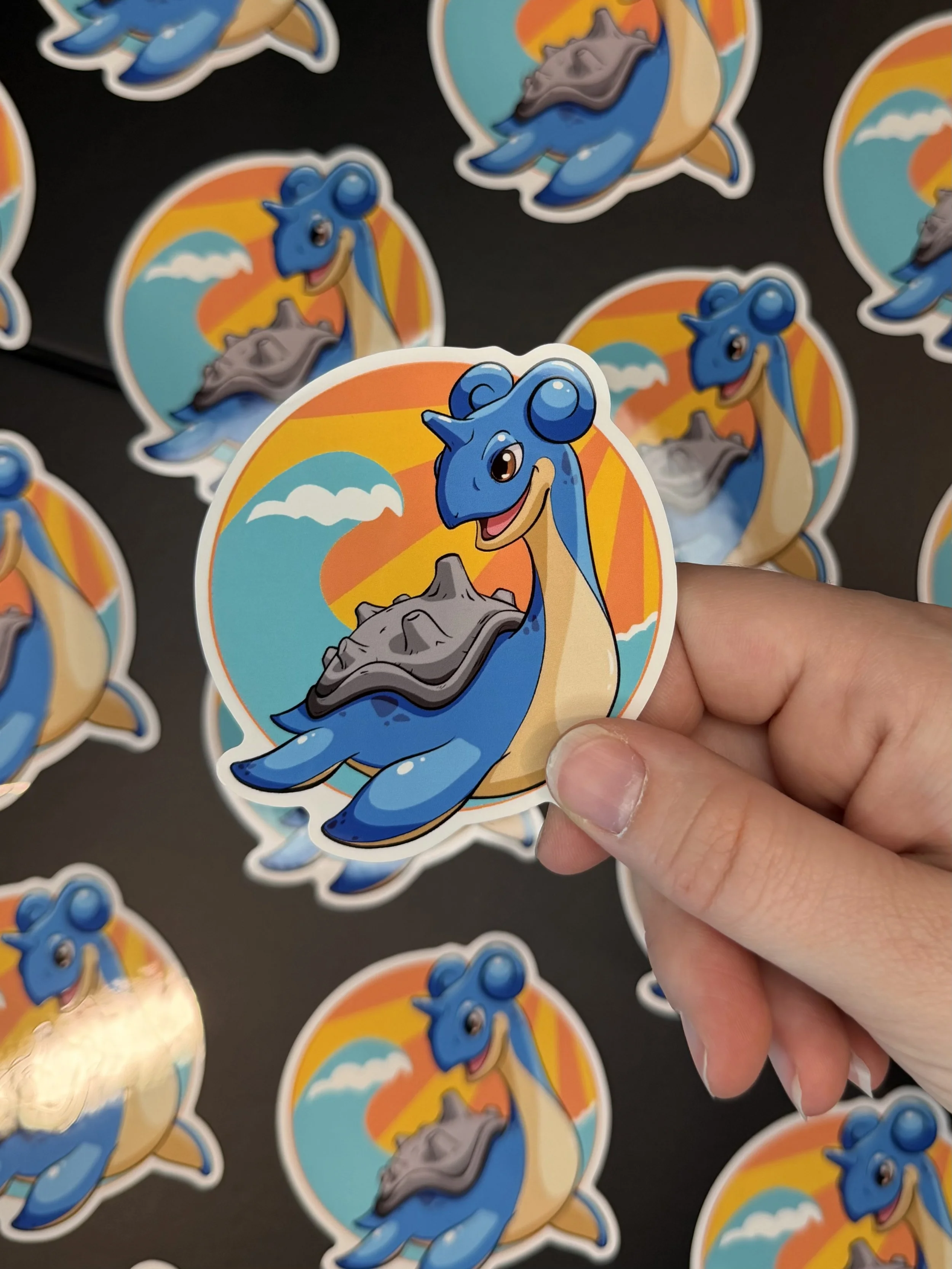 Lapras Vinyl Sticker