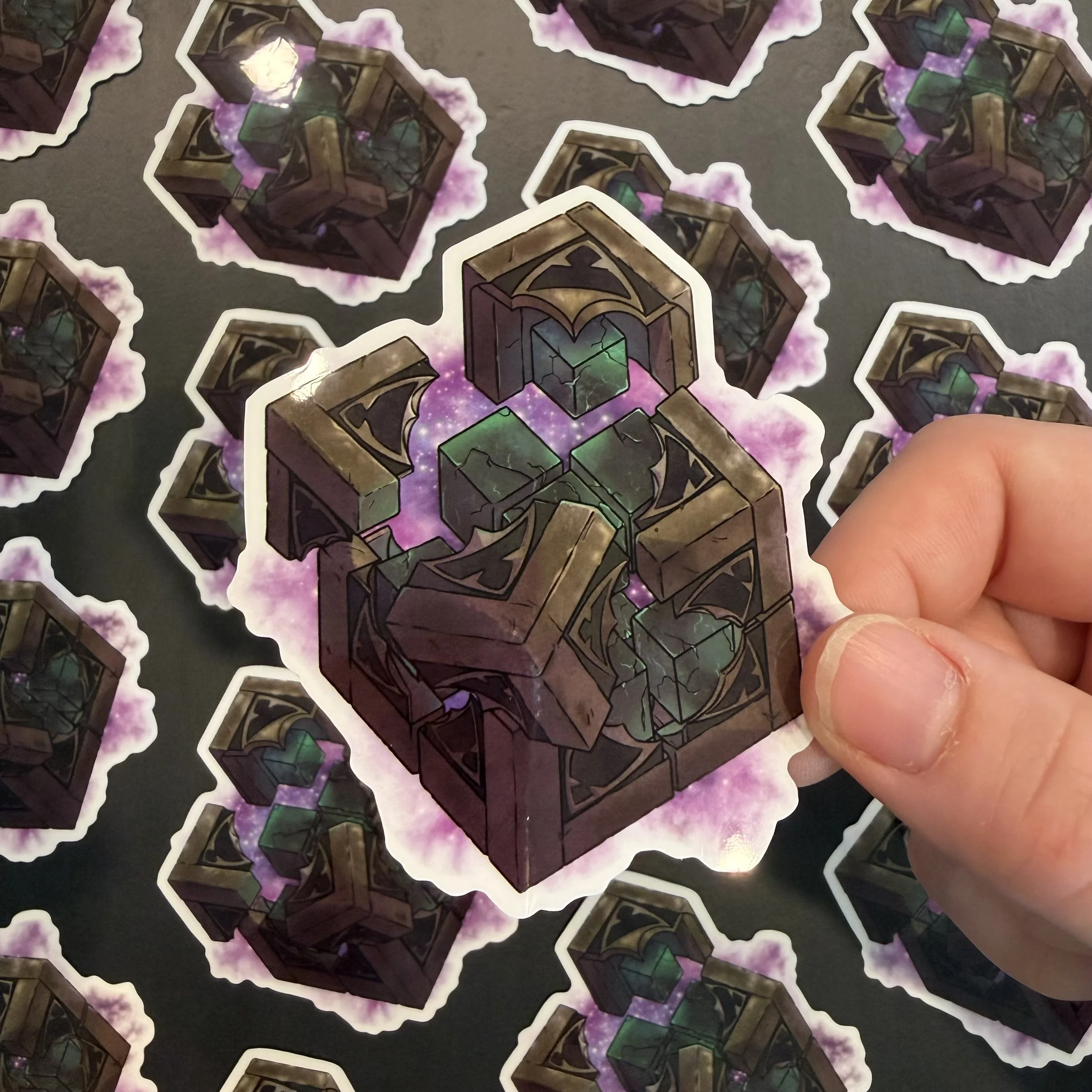 Horadric Cube Vinyl Sticker
