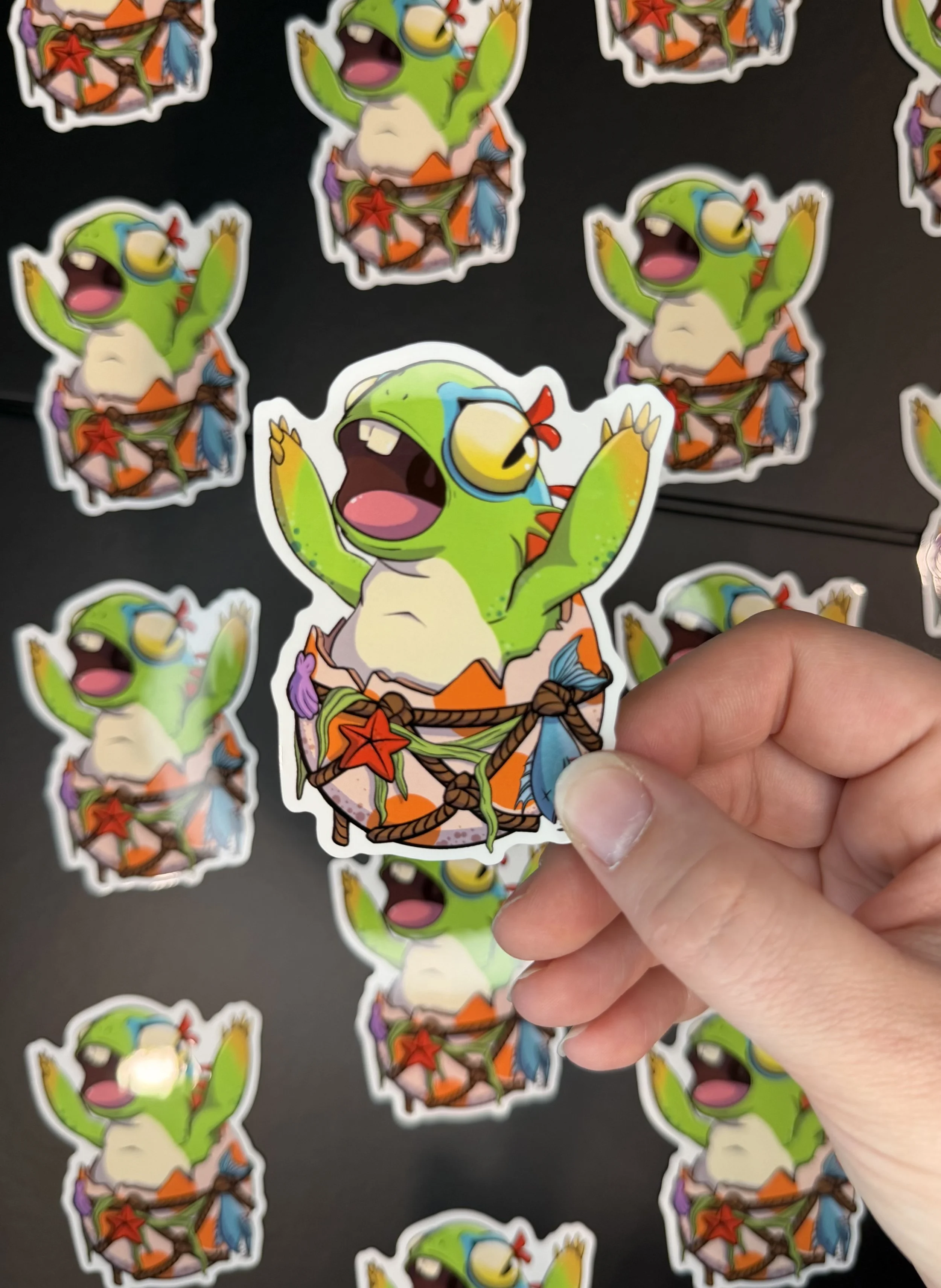 Baby Murloc Vinyl Sticker