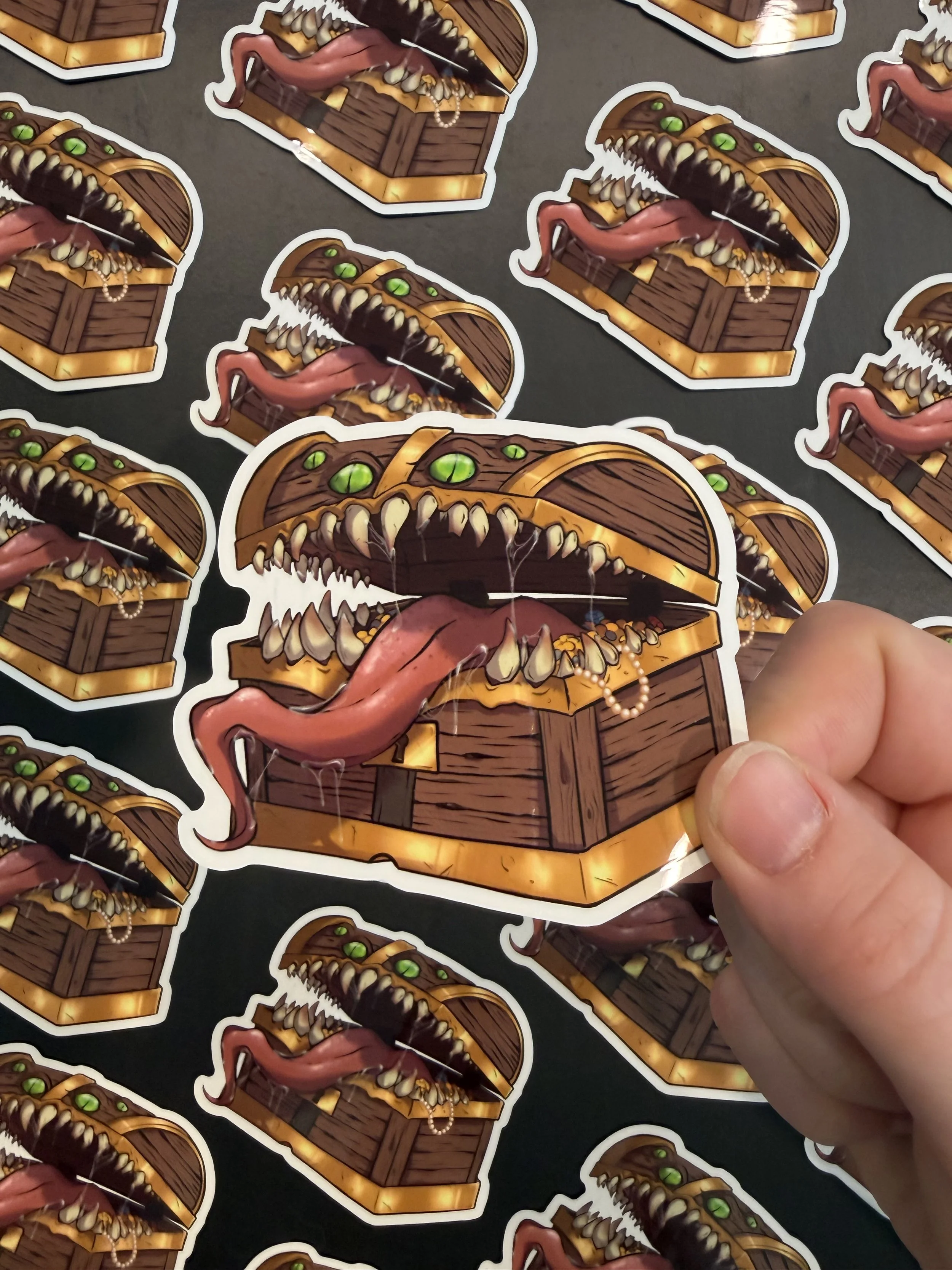 Mimic Vinyl Sticker