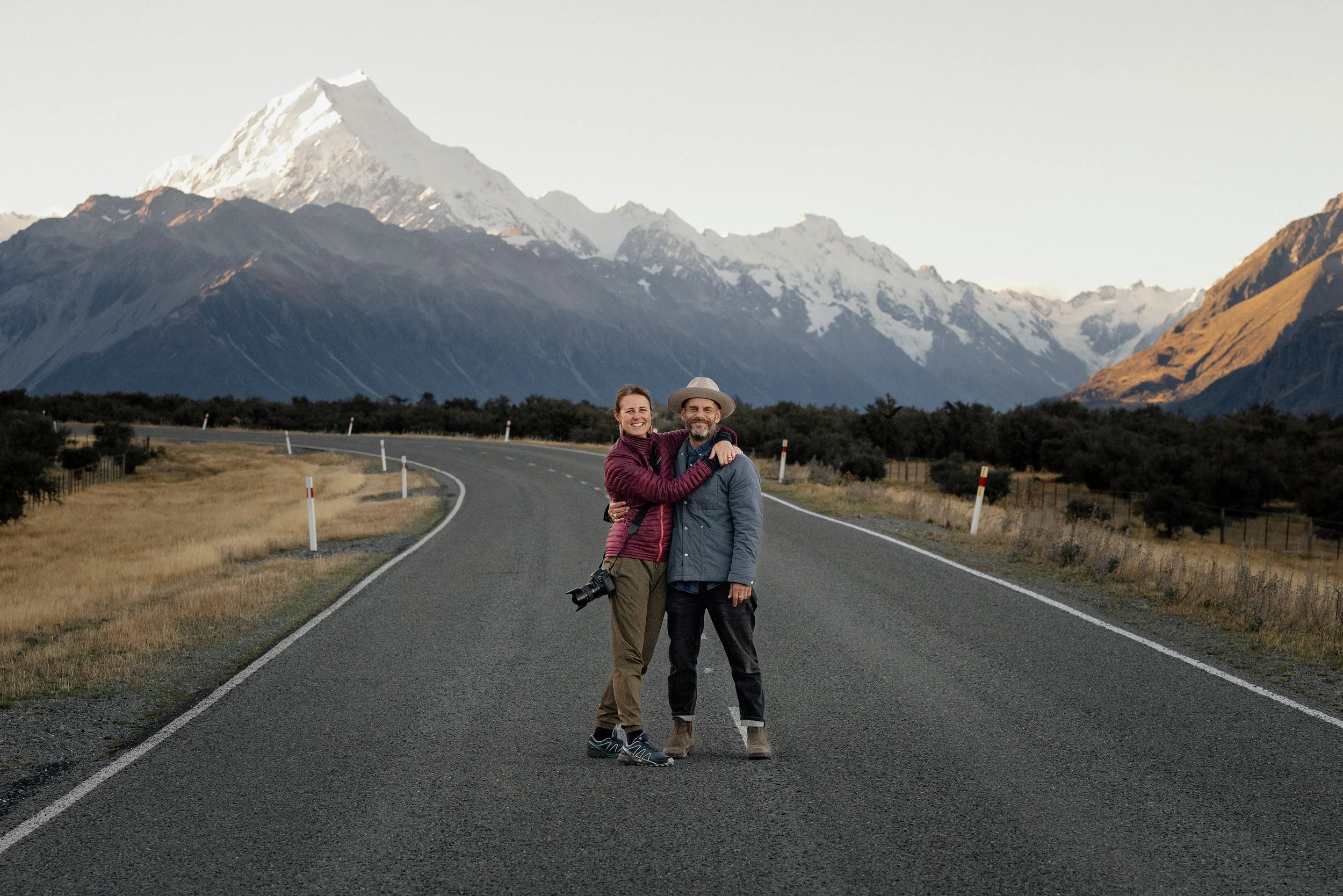 Holly Wademan and Ross Brown of Golden Light Studio, Queenstown, New Zealand.