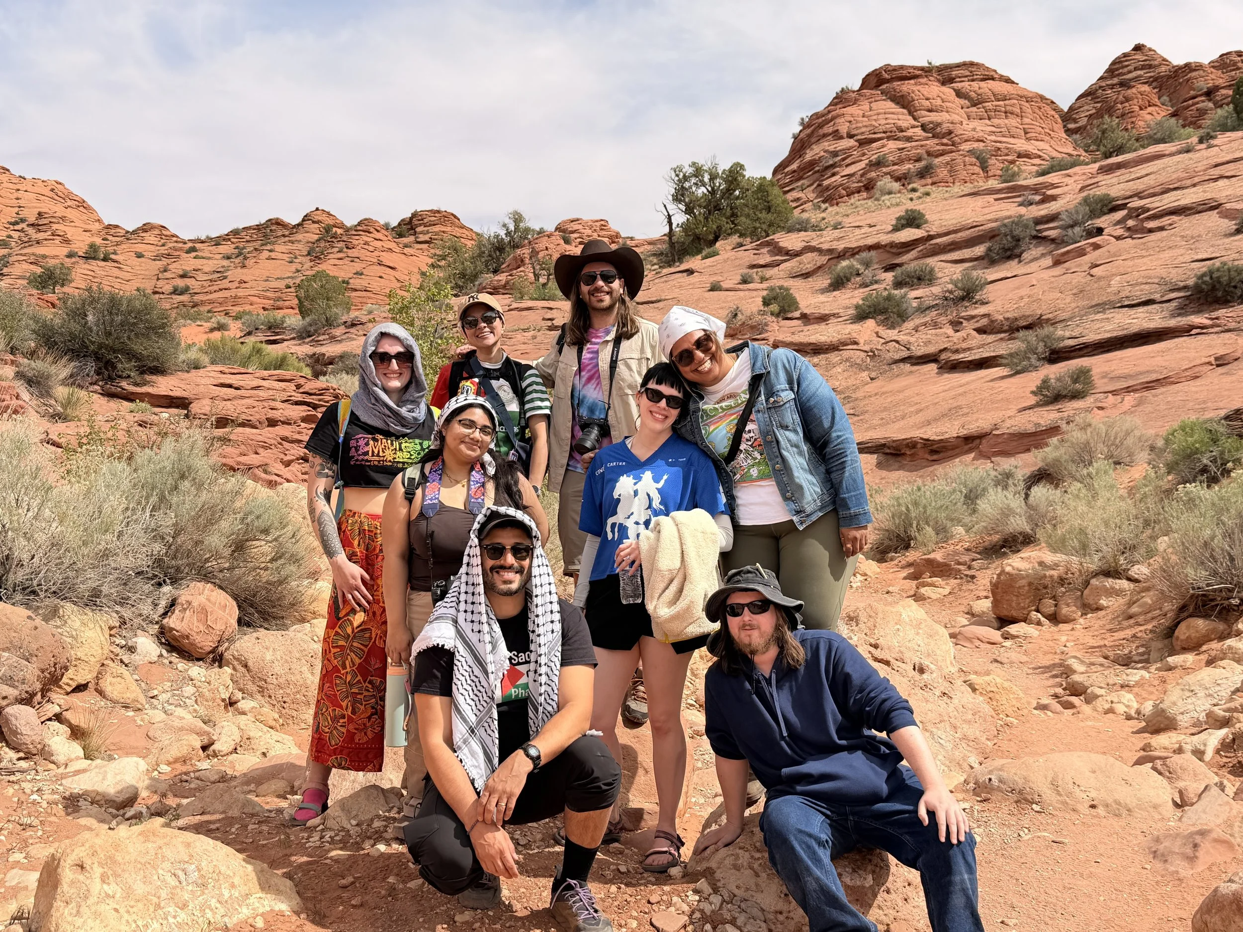 hiking slot canyons in utah with starlight voyages