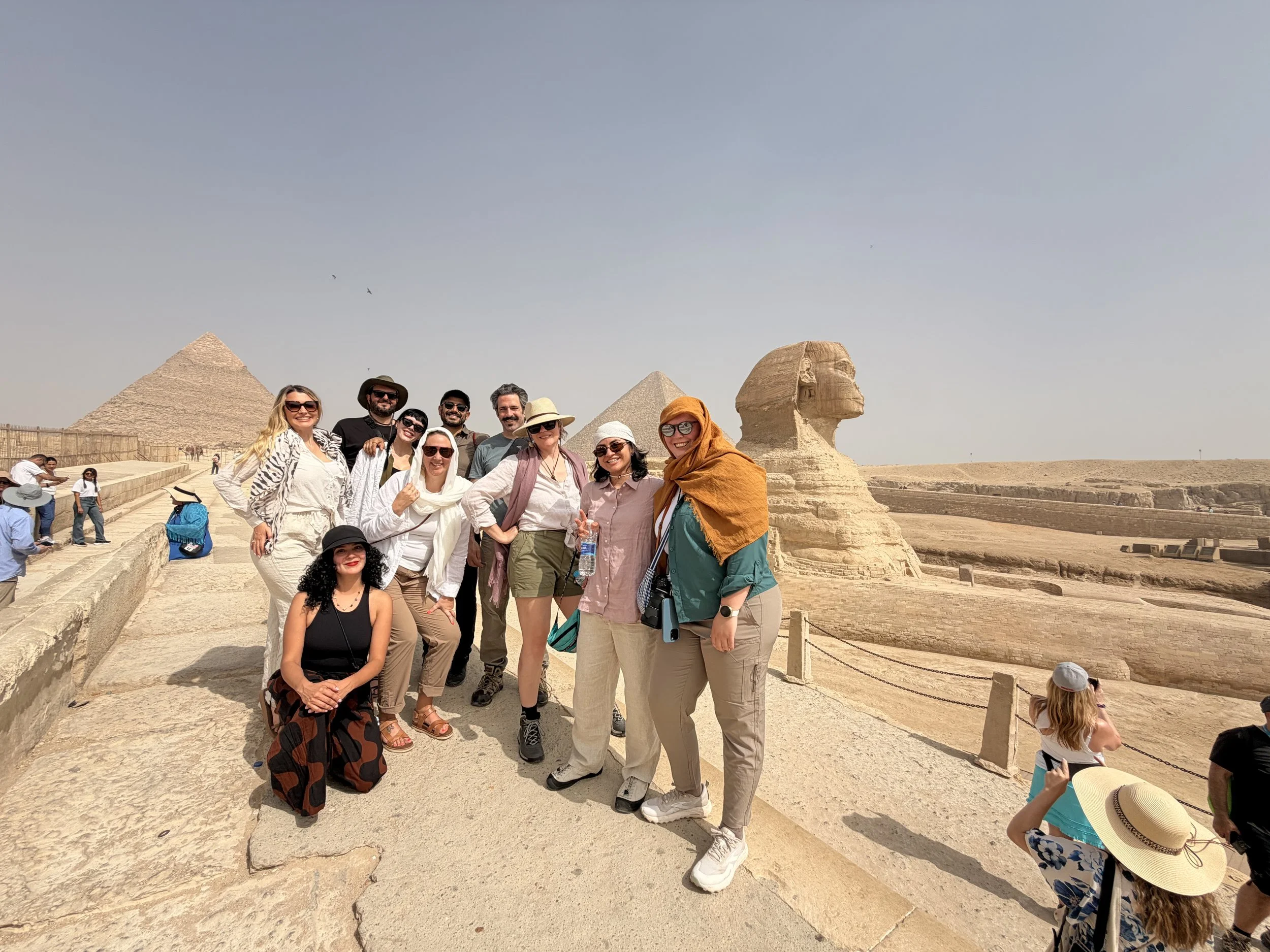 group travel to egypt. see the sphinx and pyramids of egypt.
