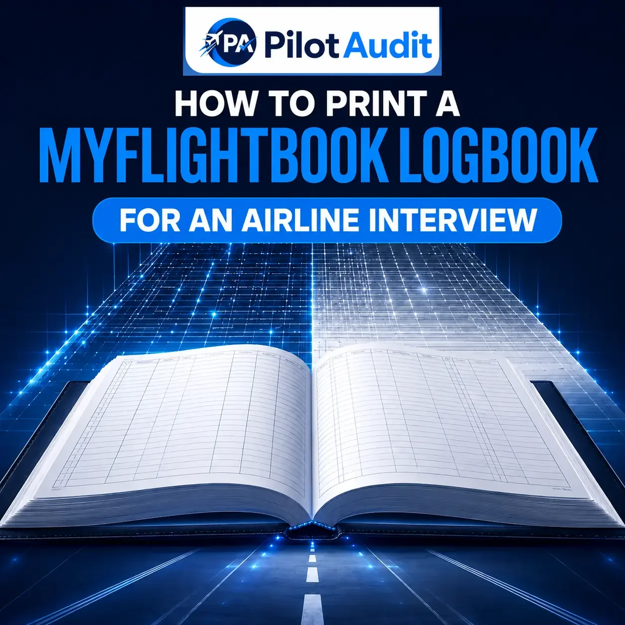 How to Print a MyFlightbook Logbook for an Airline Interview
