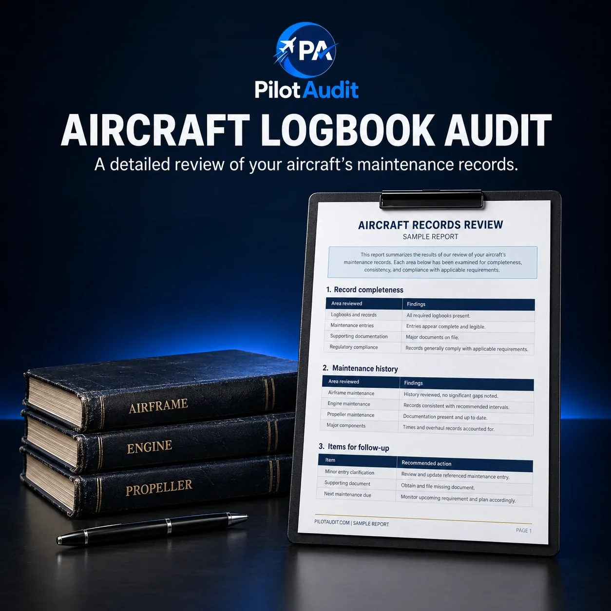 Aircraft Logbook Audit
