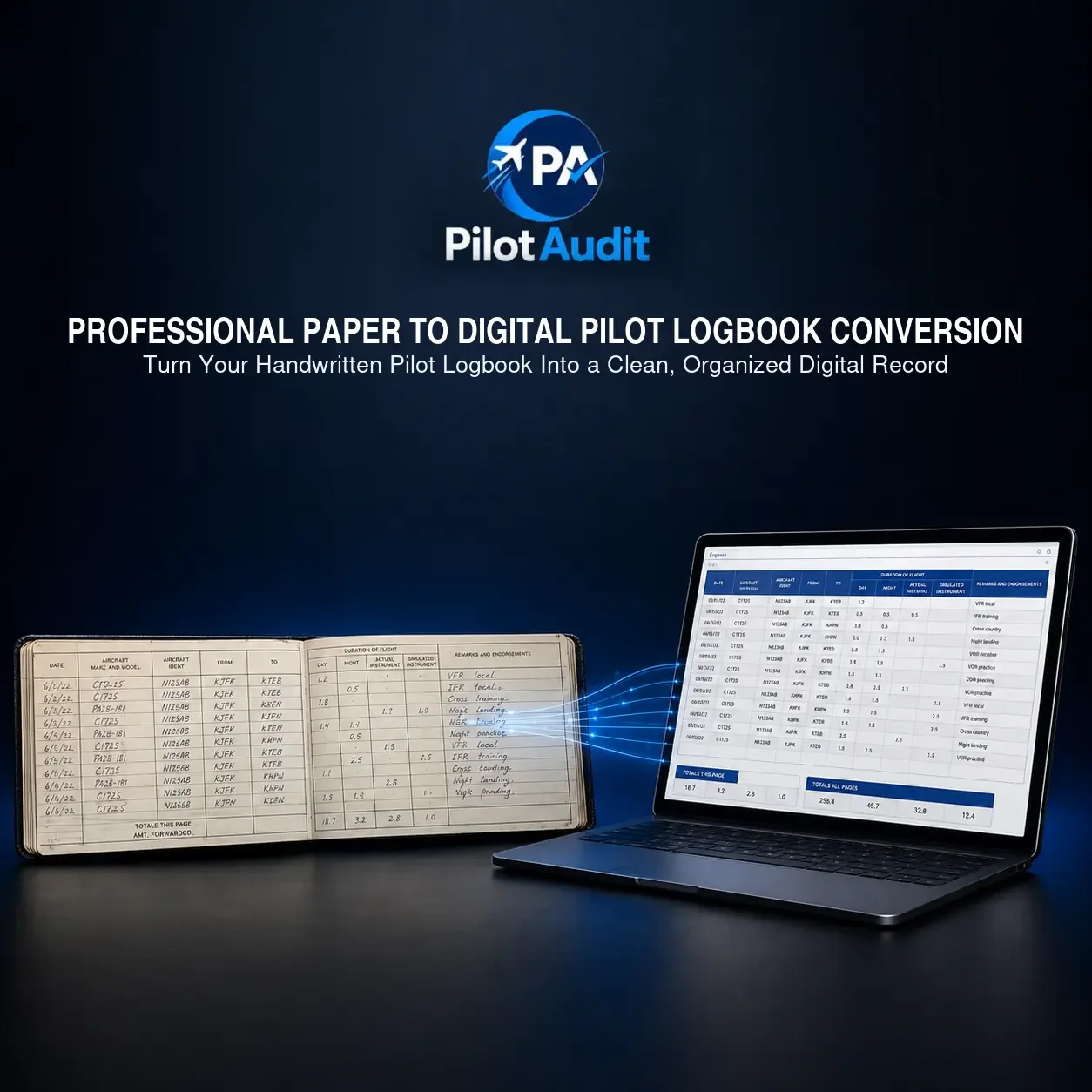 PilotAudit_Paper_to_Digital_Logbook_Conversion_Final.webp