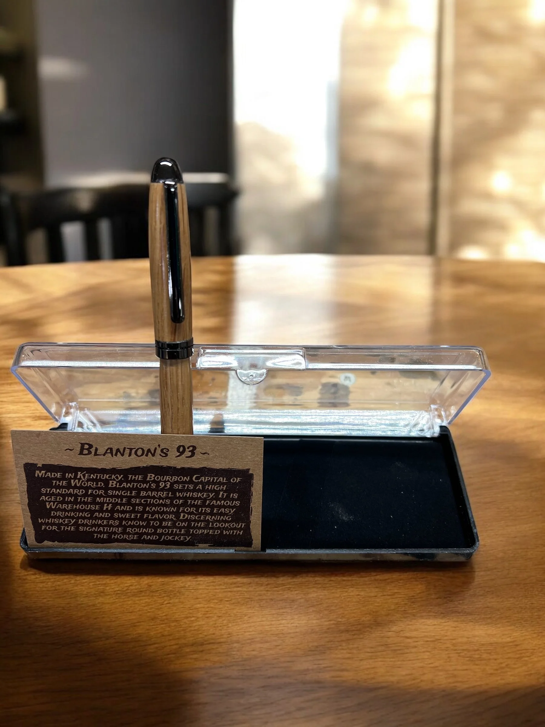 Blantons Bourbon Barrel Pen