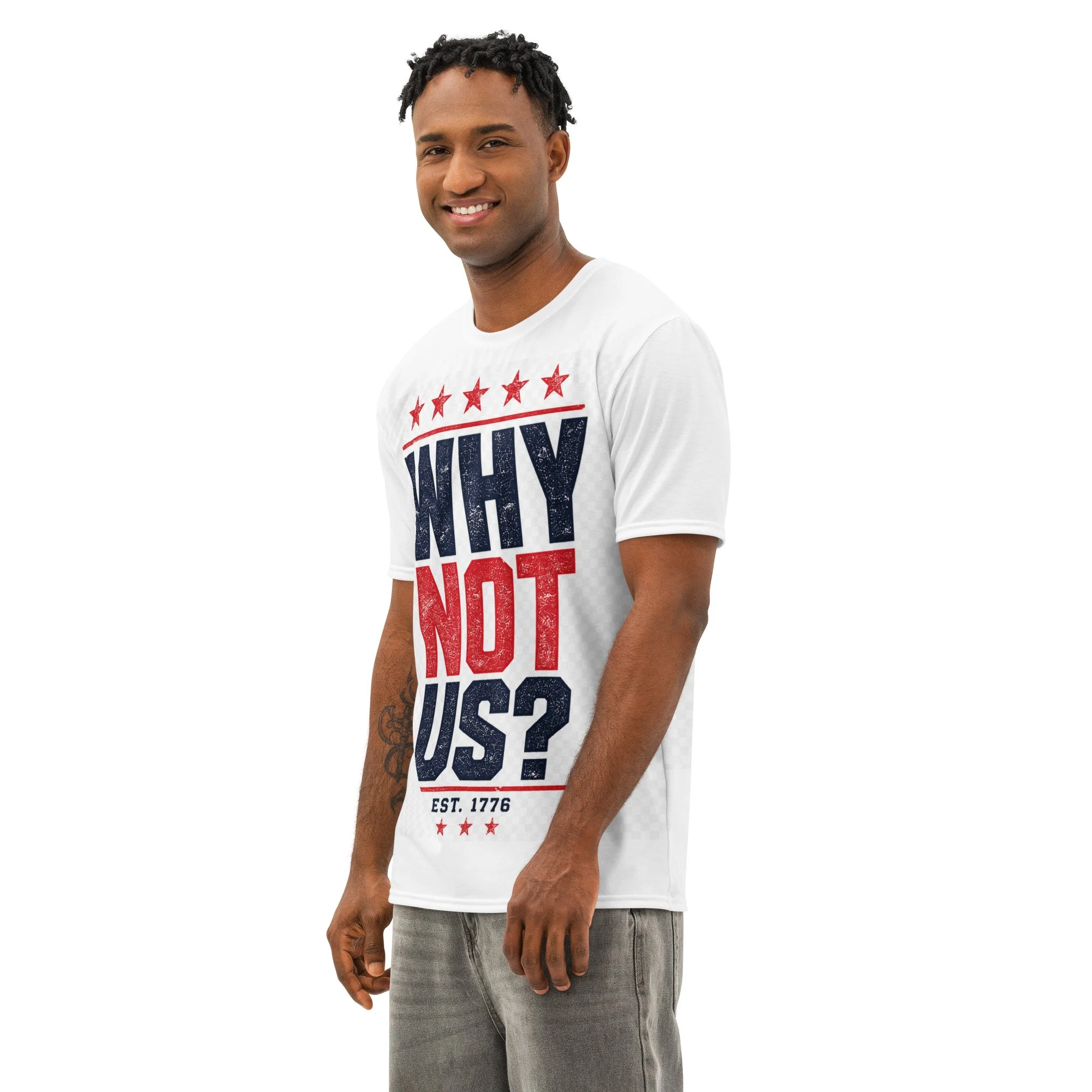 Men’s cotton crew neck t-shirt