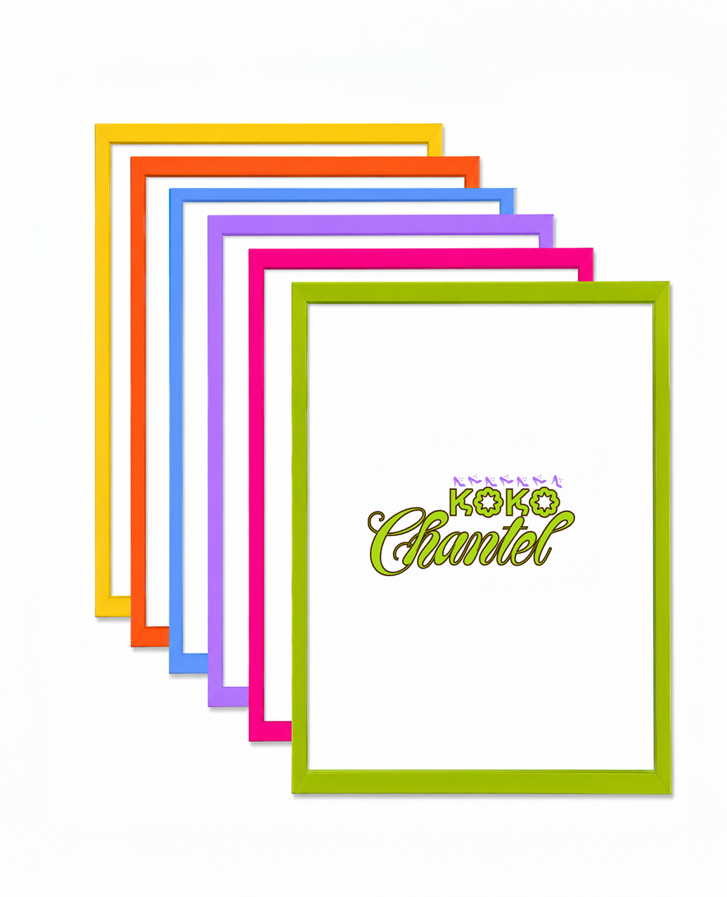 Y2K Colorful Art Frames