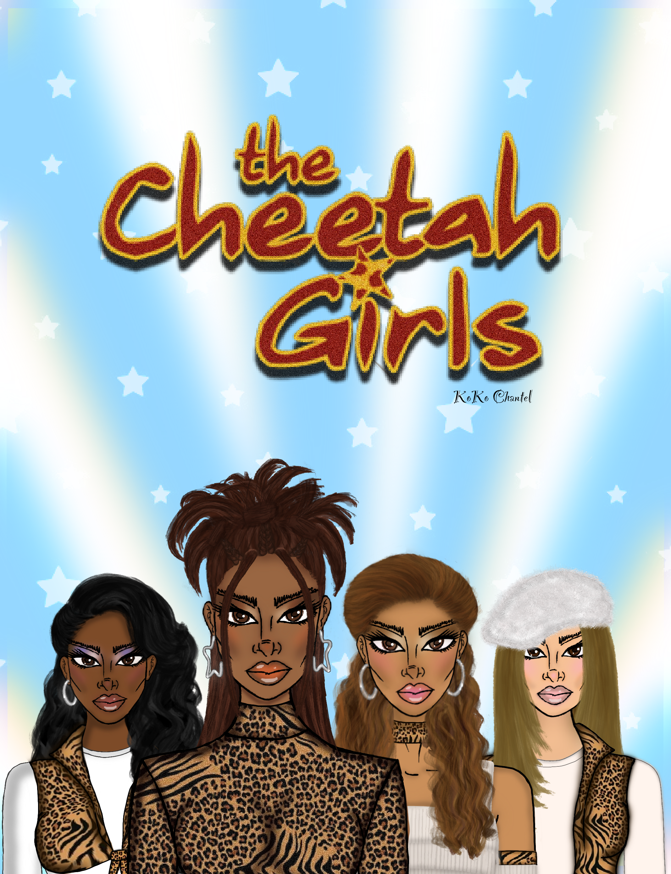 The Cheetah Girls Printed Art