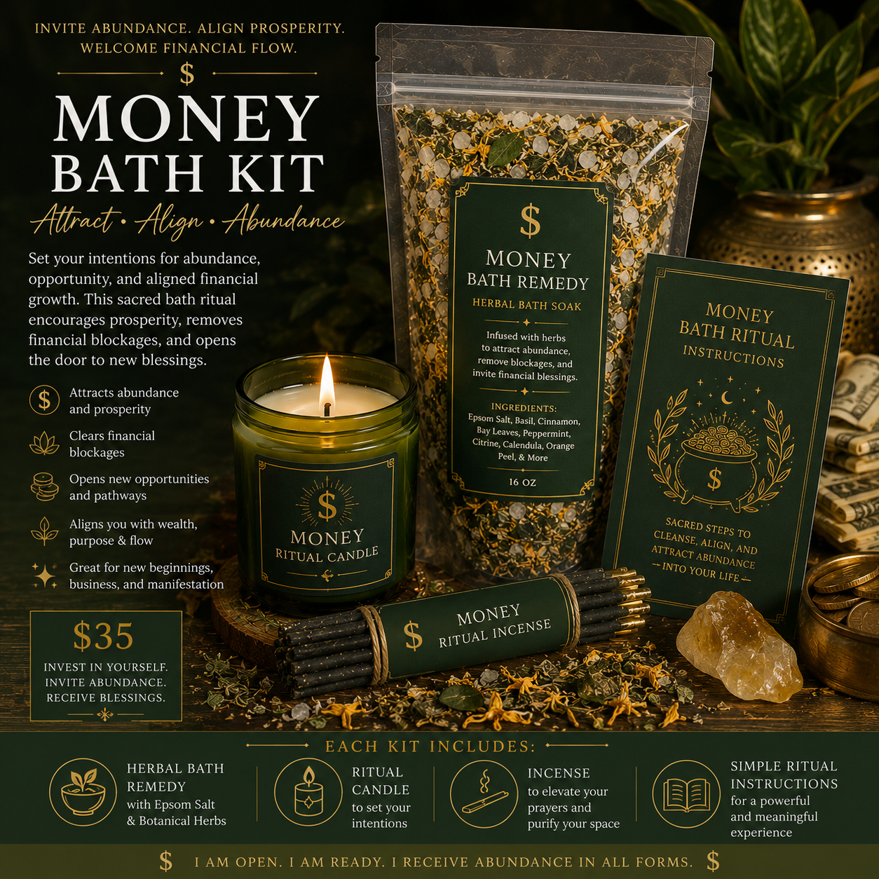 💰 Money Bath Kit