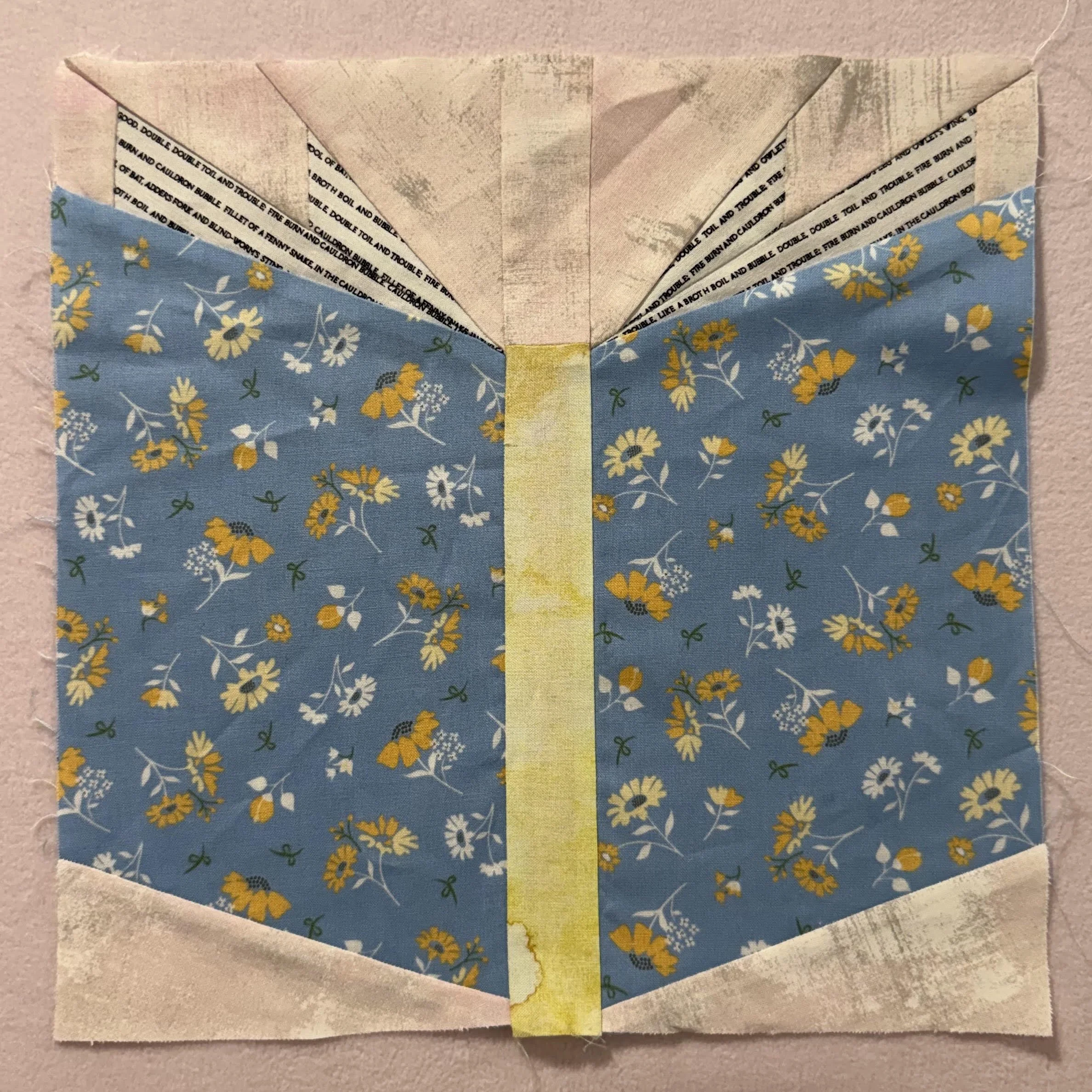 Book Nerd Quilt pt1