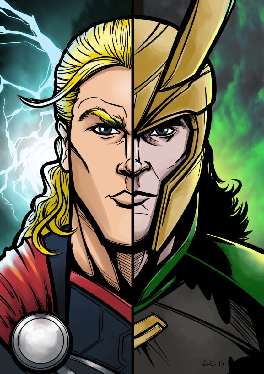 Thor-Vs-Loki-Brad-Van-Geest-scaled-e1716371682109.jpg