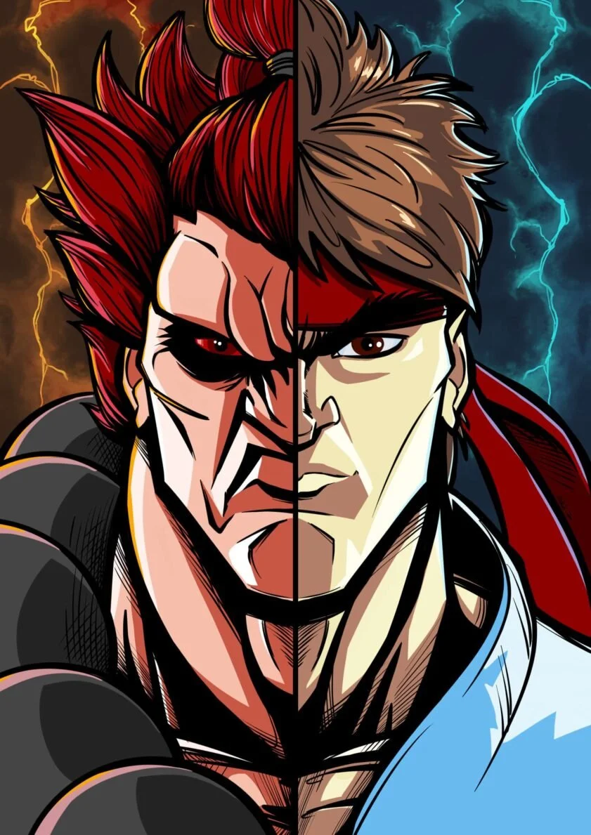 Akuma-Vs-Ryu-Brad-Van-Geest-scaled-e1716260381692.jpg