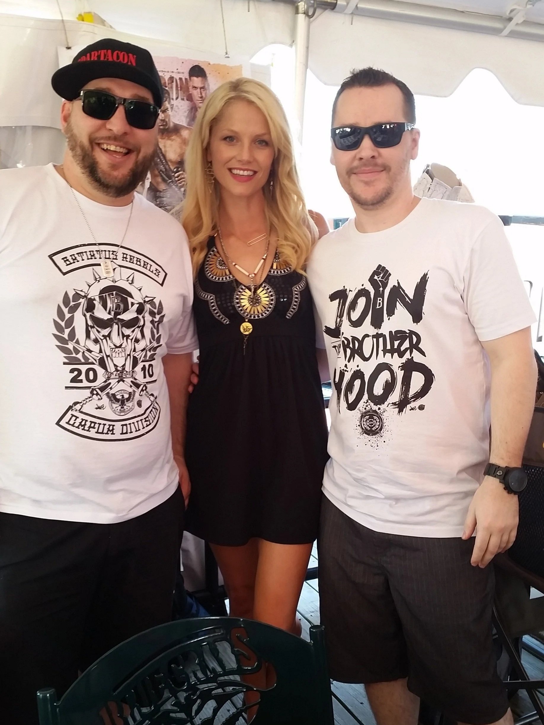Shaun Keenan and Ellen Holman at Spartacon in Maryland, USA