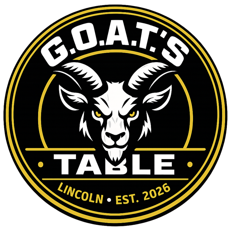 G.O.A.T.'S TABLE