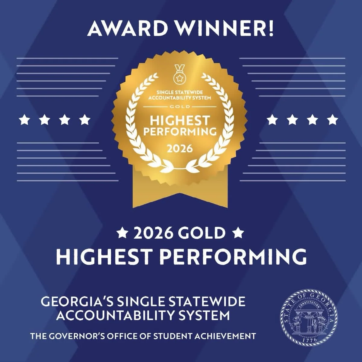 Congratulations, Glennwood Community! Students, staff and families - please join us in celebrating this wonderful recognition by the Georgia Governor&rsquo;s Office.

&ldquo;Dr. MJ Kim was in Decatur today to present seven CSD schools with 2025 Singl