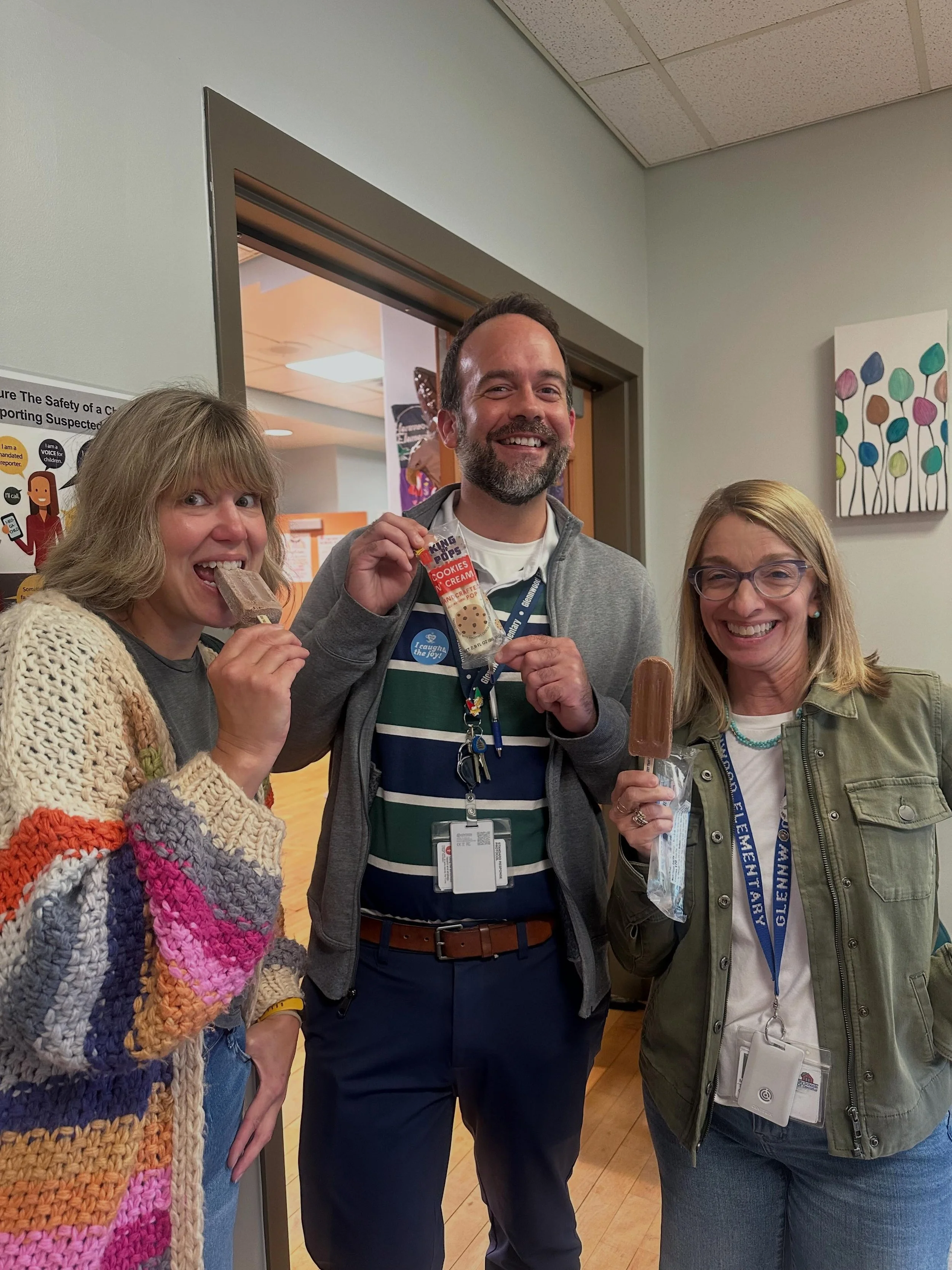 King of Pops, thank you for the tasty treats for our staff. We feel genuinely appreciated! @kop_decatur #teacherappreciationweek 💚🦅