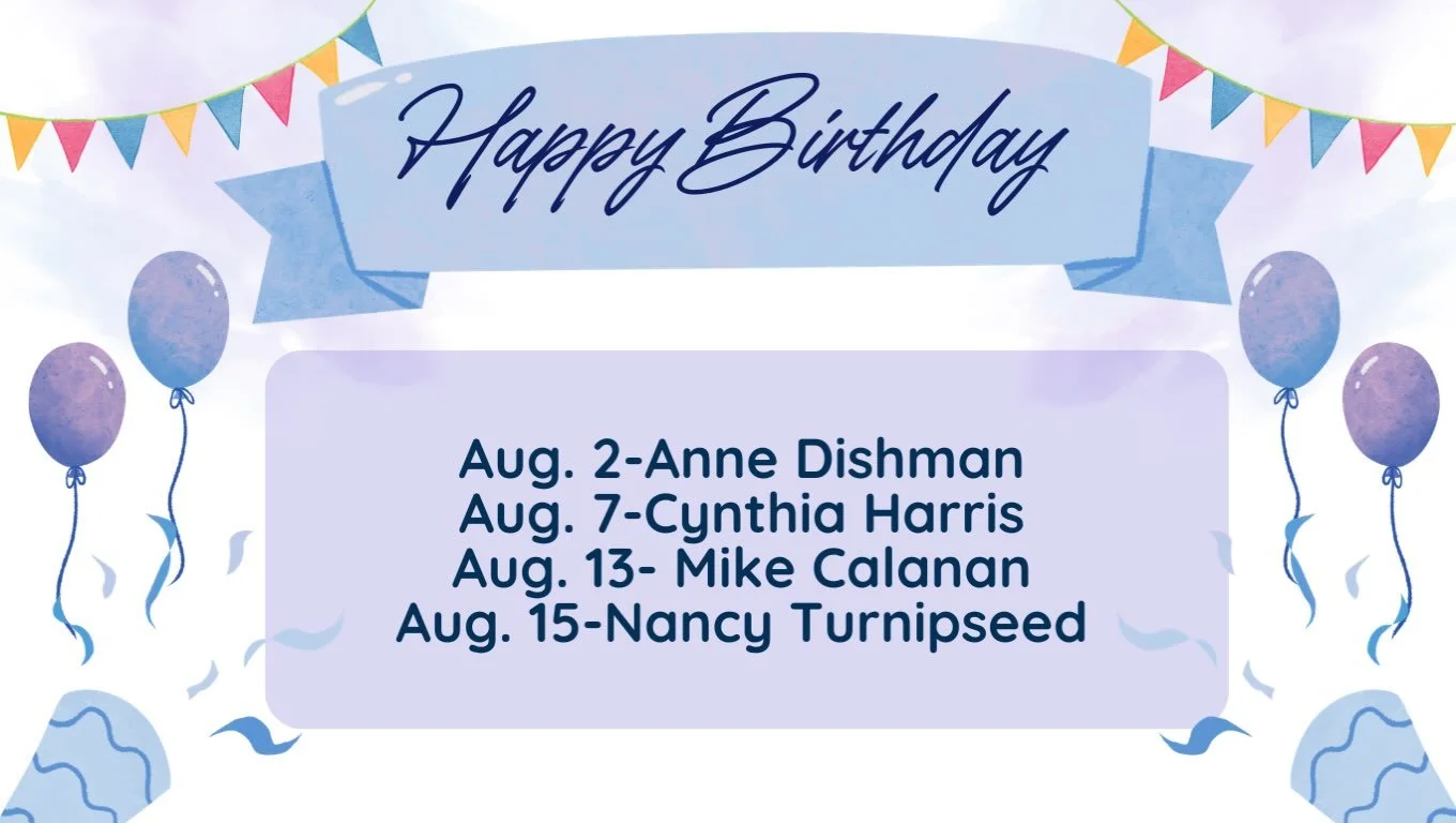 Wishing our staff with August Birthdays a very happy day! 🎁🎈🎂