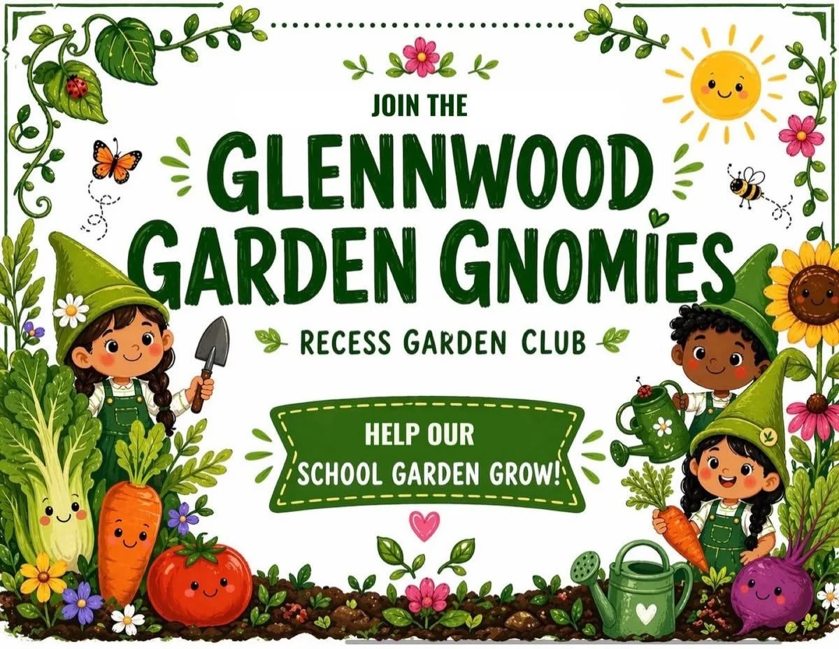 We&rsquo;re excited to welcome back our Garden Gnomies recess garden club - a chance for students to explore, learn, and enjoy our school garden in a fun and low-pressure way. Every other(ish) Friday from 11:30&ndash;1:30, the garden will be open dur