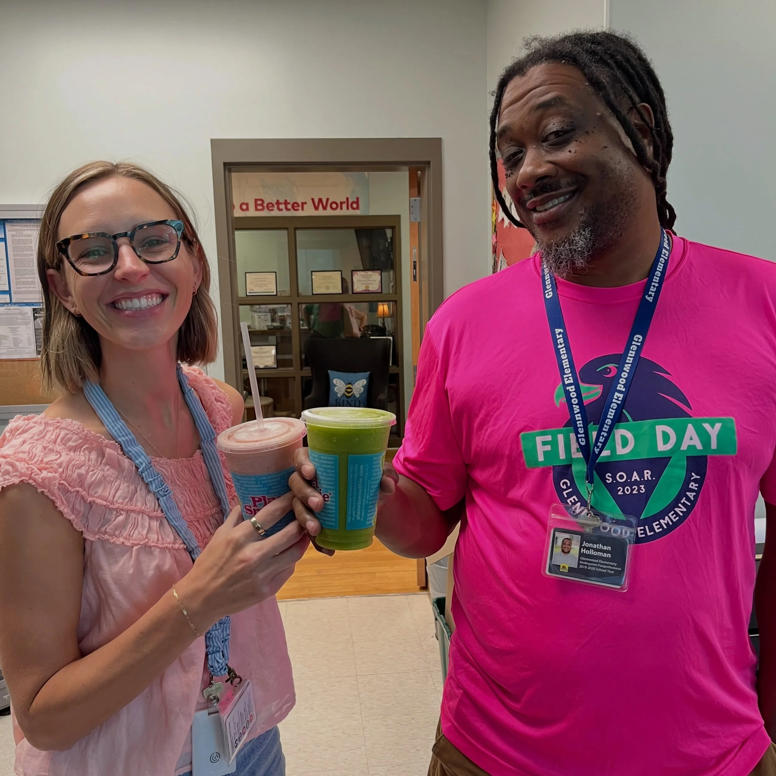 Thank you to all of our amazing staff members for a SMOOTH first couple weeks back at school! We appreciate you! 💚🦅
