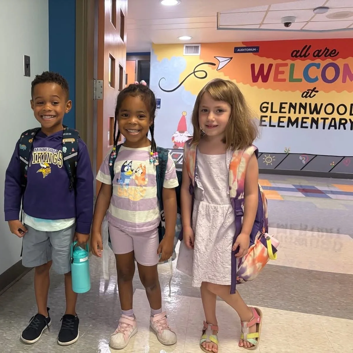 Our Glennwood Eagles are kicking off the school year SOARing! 🦅💚