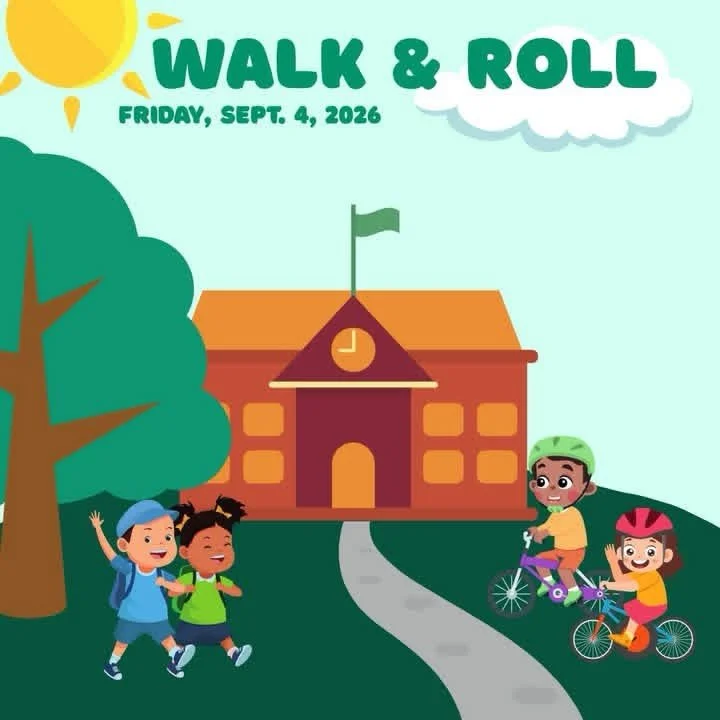 Our next Walk &amp; Roll will be tomorrow, Friday, September 4th, and is a fantastic part of the Georgia Safe Routes to School initiative, encouraging our Eagles to walk, bike, or roll their way to the classroom! ✨💙 Look out for some special guests 