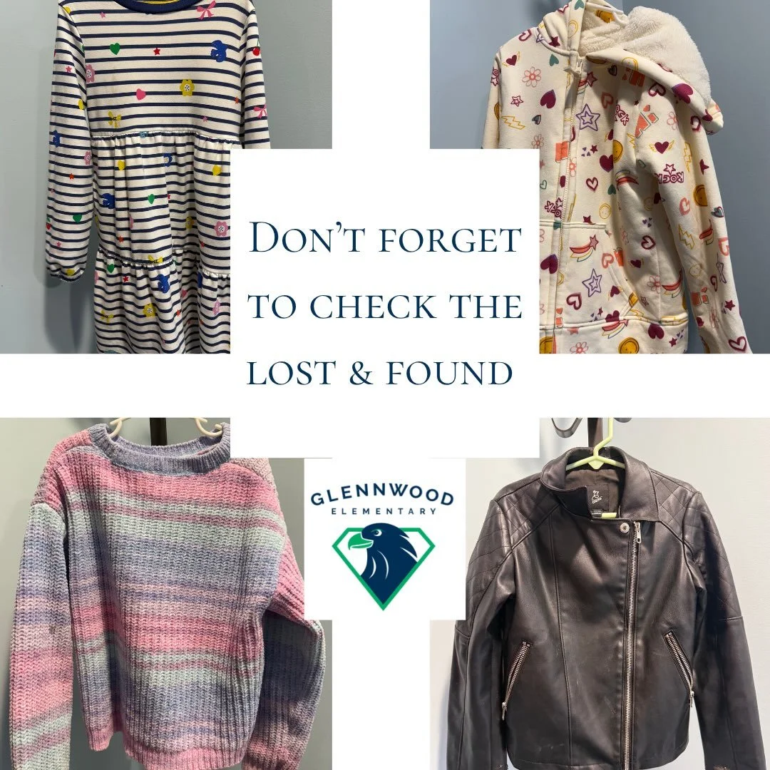 Anyone missing an item that hasn&rsquo;t made it home from school? Check out these pics from our Lost &amp; Found (📸 taken - Friday 10/23) &mdash; items can be retrieved at the lost and found location outside of the auditorium.