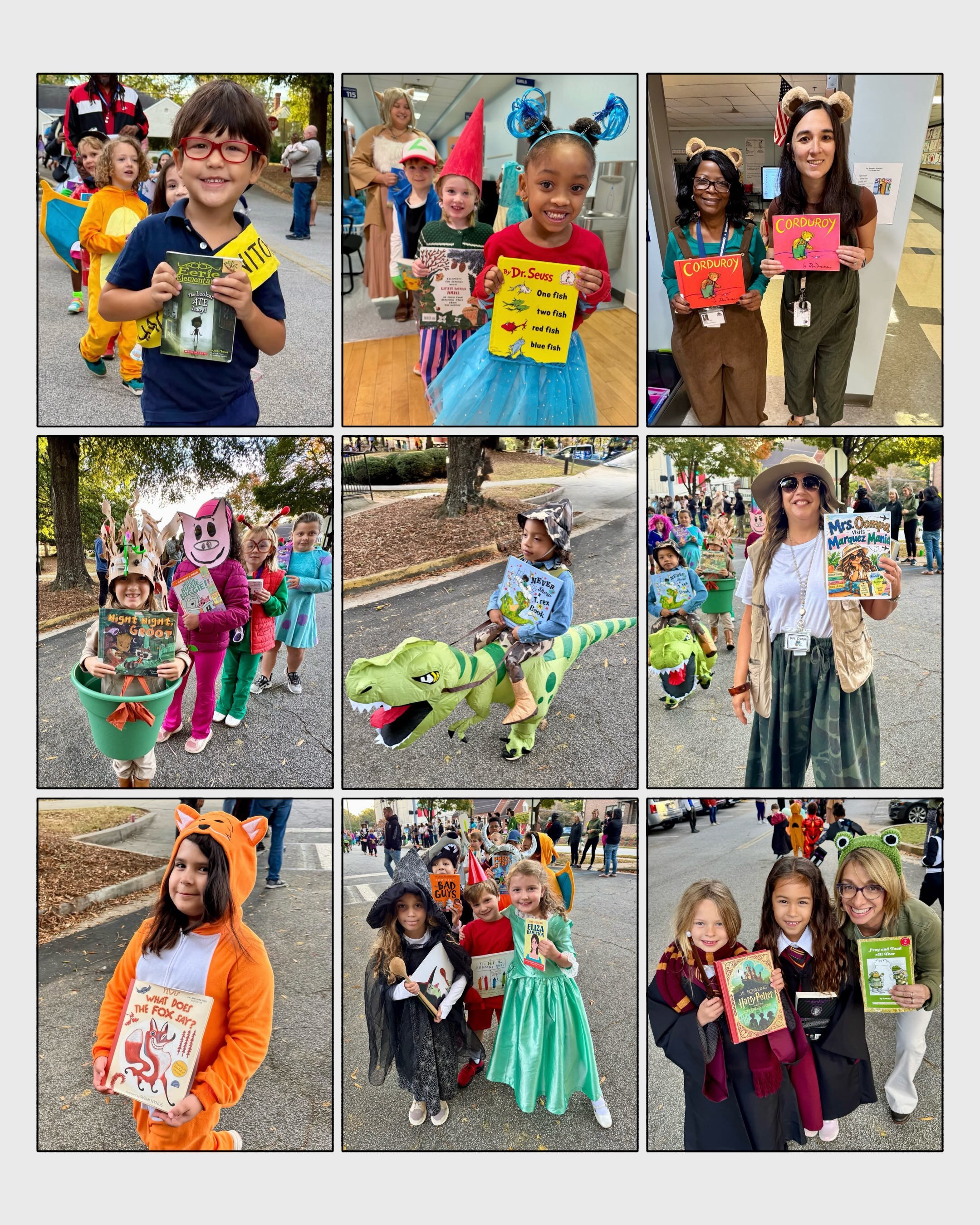 Our annual Book Character Parade was a HUGE success! Thank you to the families who worked so hard to make creative and clever costumes! It was so much fun to see our favorite book characters come to life! 🦅💚

Thank you for supporting our 4th Annual