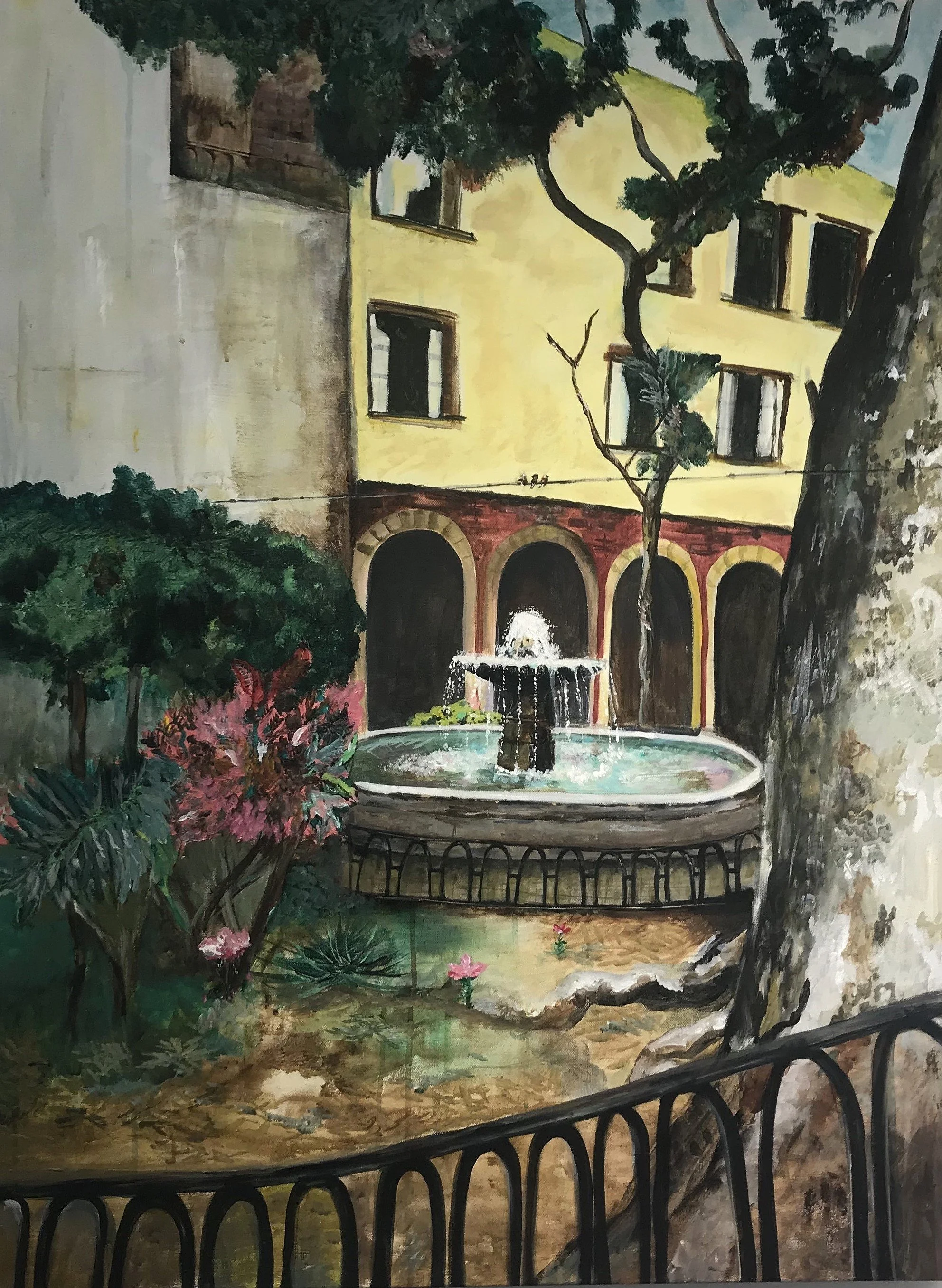 Acrylic on canvas, 30x40'', 2018