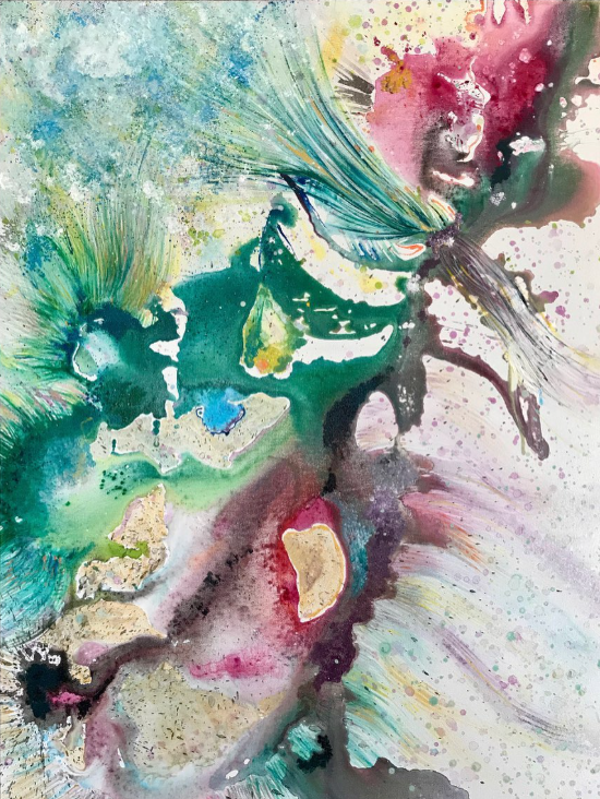 Acrylic on canvas, 30x40'', 2019