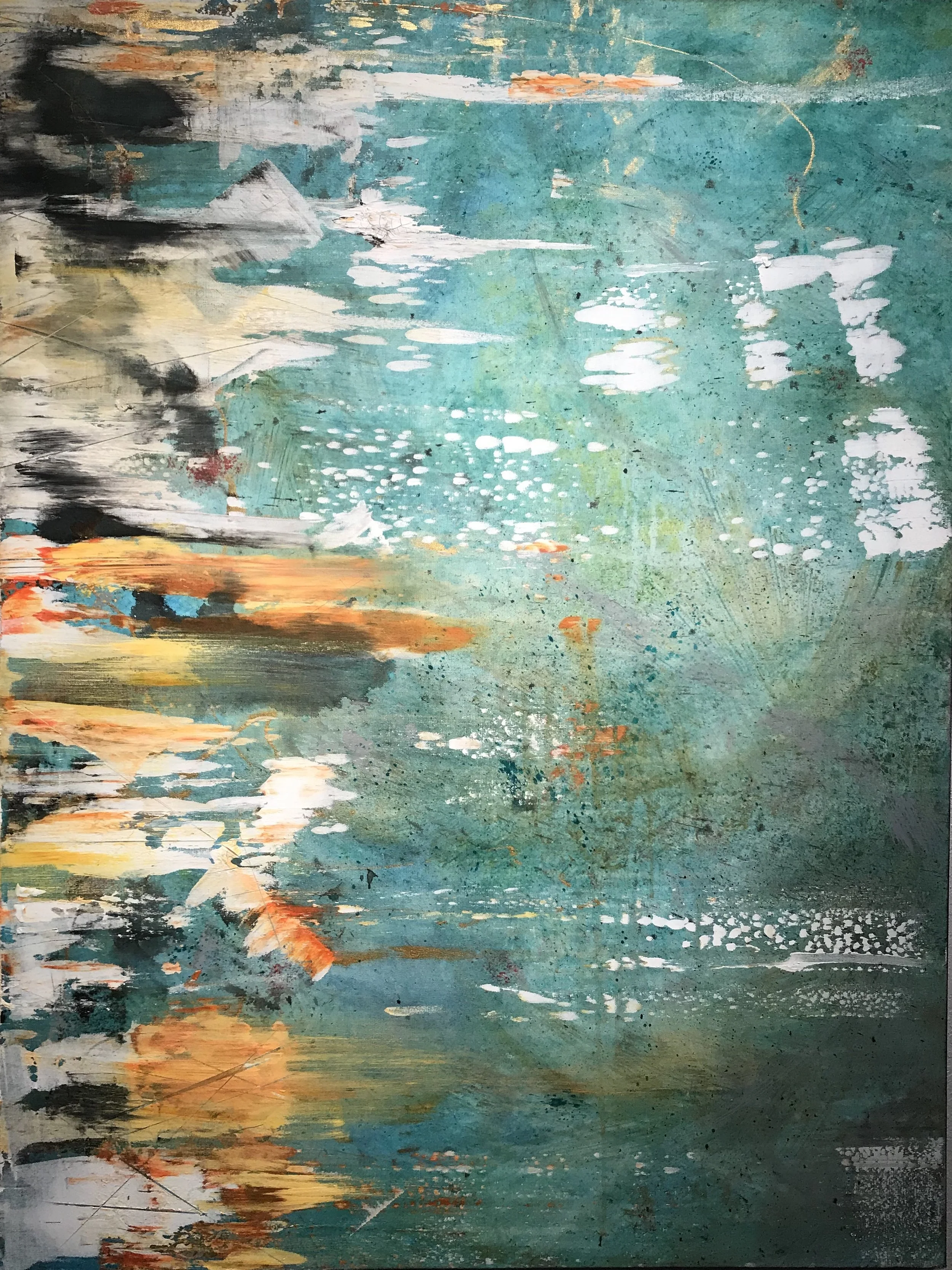 Acrylic on canvas, 36x48'', 2019