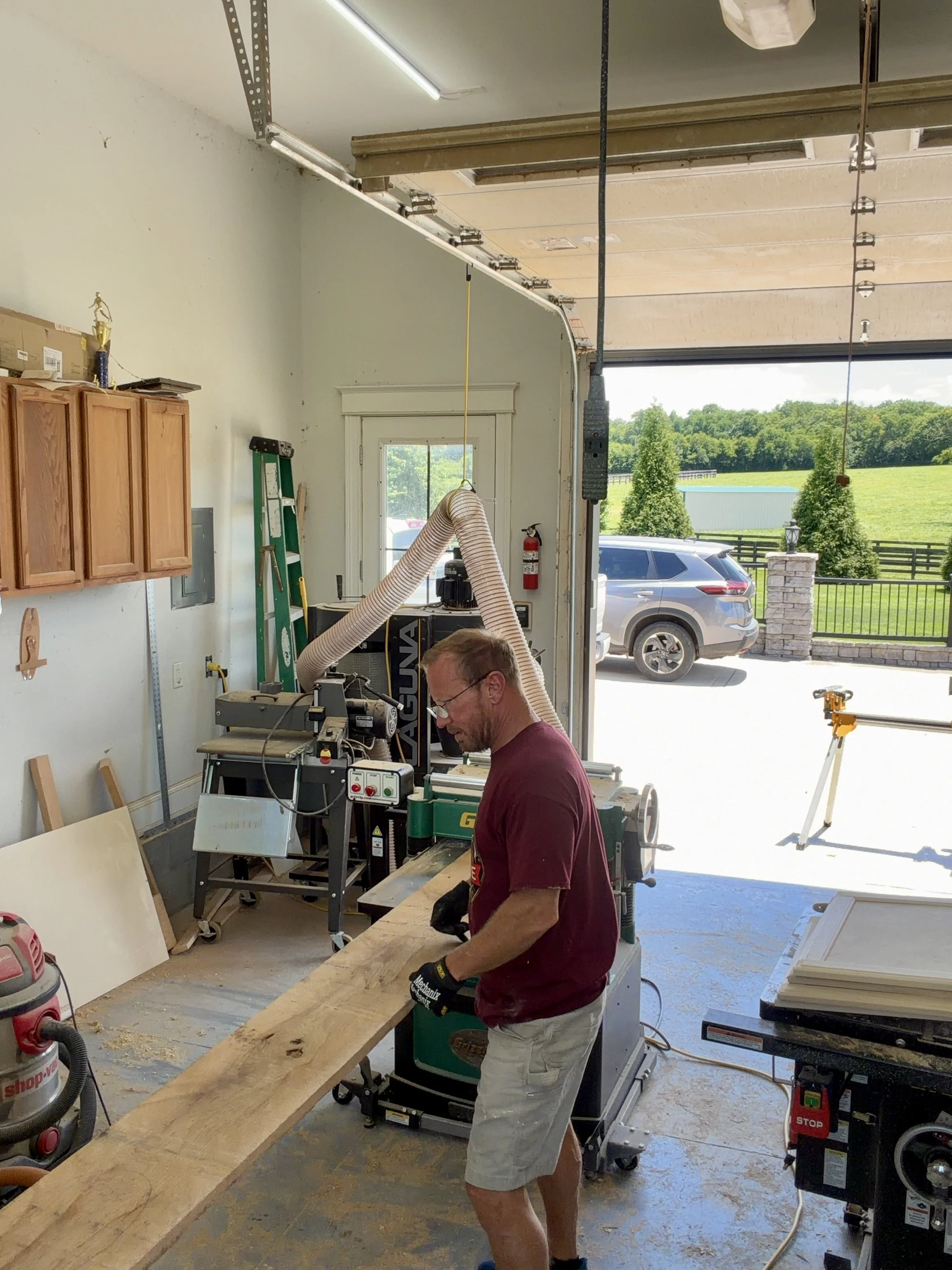 Built by hand in Tom's workshop