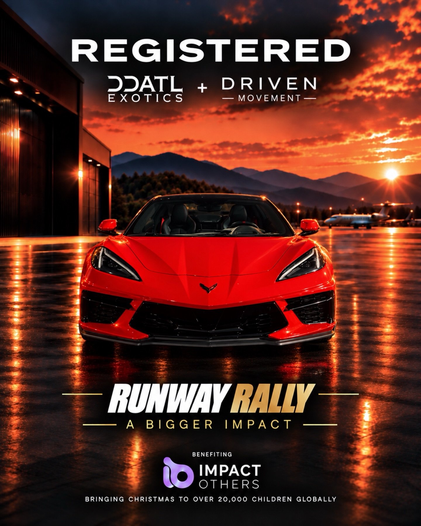 REGISTERED: Chevrolet Corvette C8 Z51 🔥

Come on out to our Cars &amp; Coffee Kickoff Event at @becausecoffeeco on 10.24.26 to see this one! 

Interested in joining the DDATL + Driven Movement Runway Rally For @impact.others ? 

DM for details. Spot