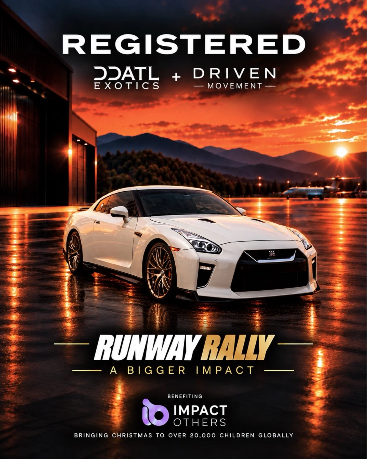REGISTERED: Nissan GTR R35 🔥

Come on out to our Cars &amp; Coffee Kickoff Event at @becausecoffeeco on 10.24.26 to see this one! 

Interested in joining the DDATL + Driven Movement Runway Rally For @impact.others ?

DM for details. Spots limited. 
