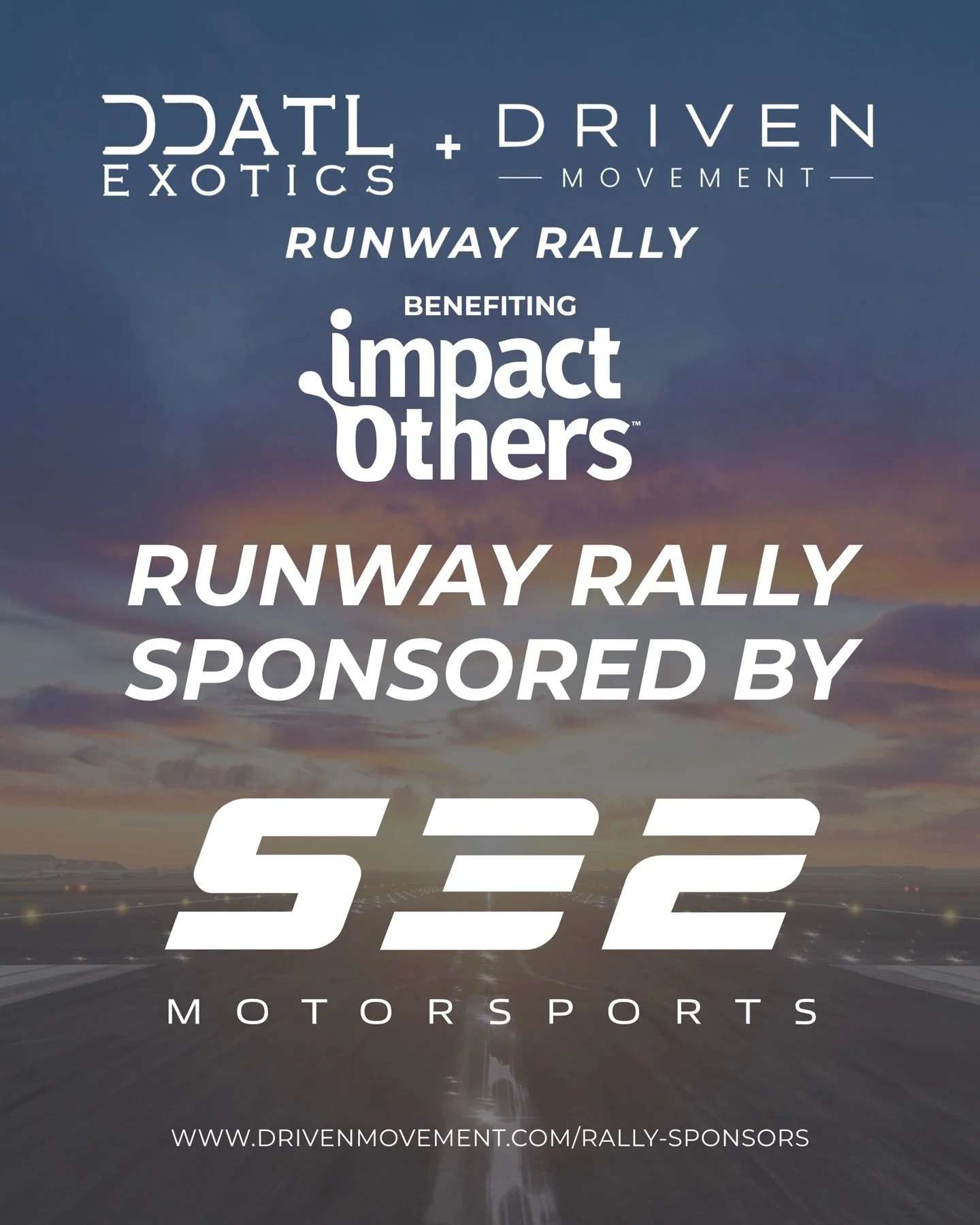Thank you so much to @sector_32_motorsports for supporting the @ddatlexotics &amp; @driven.movement Runway Rally benefitting @impact.others !

Sector 32 Motorsports is a high end exotics performance shop in Alpharetta, GA. 

With over a decade of aut