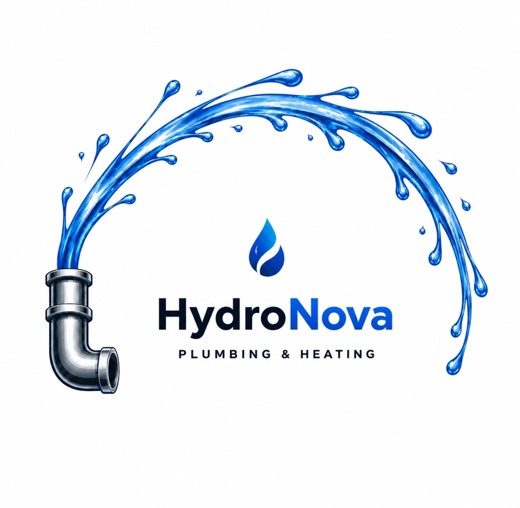 HydroNova Plumbing & Heating logo | Red Seal plumber in Burnaby & Vancouver