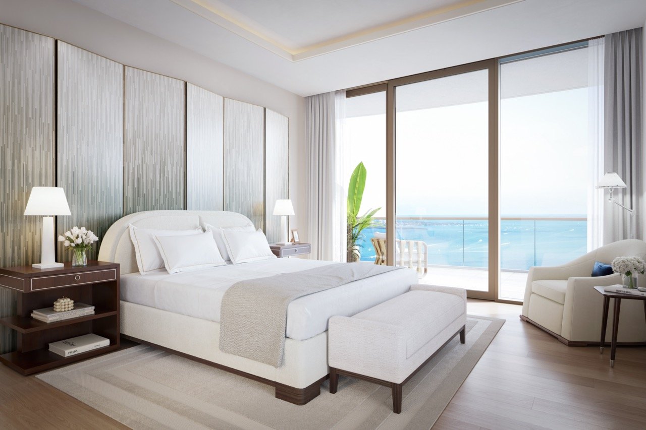 Cipriani Residences Brickell Master Bedroom 