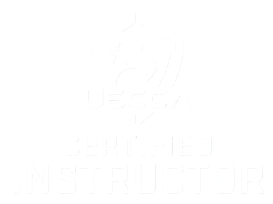 USCCA Certified Instructor logo with shield and star design.
