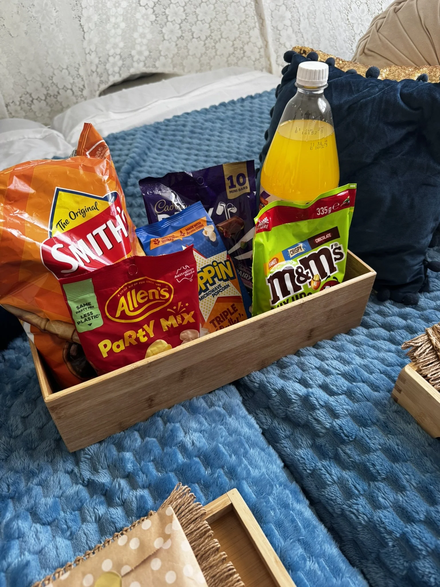 Let us take care of the snacks with a snack box - add on to any party booking