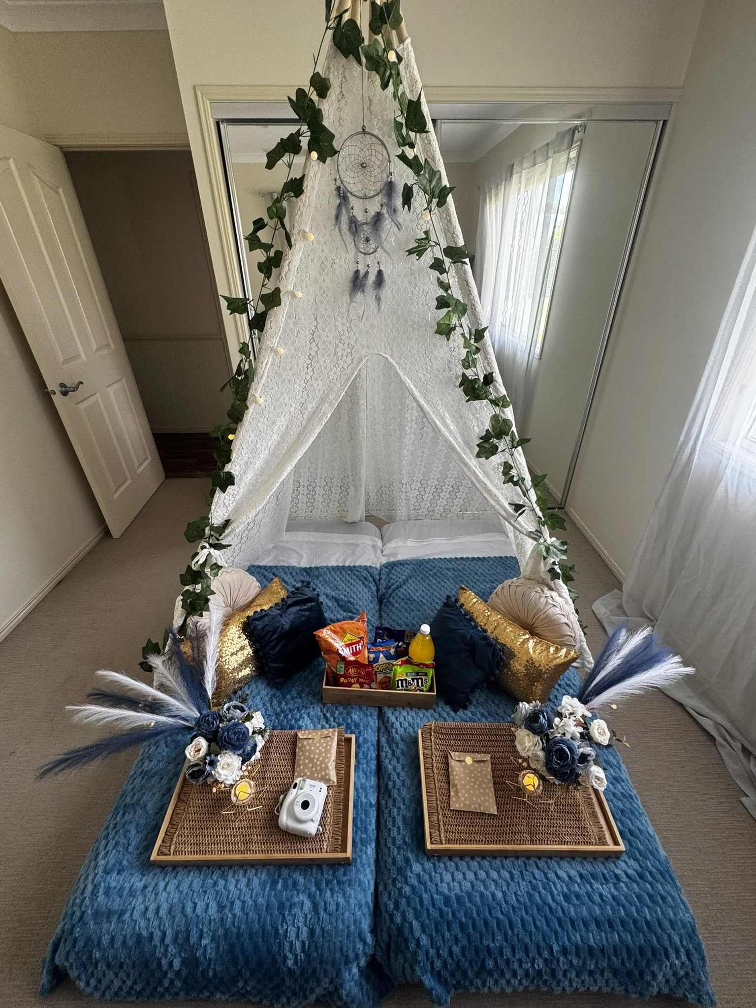 Our BIG Teepee perfect for 2