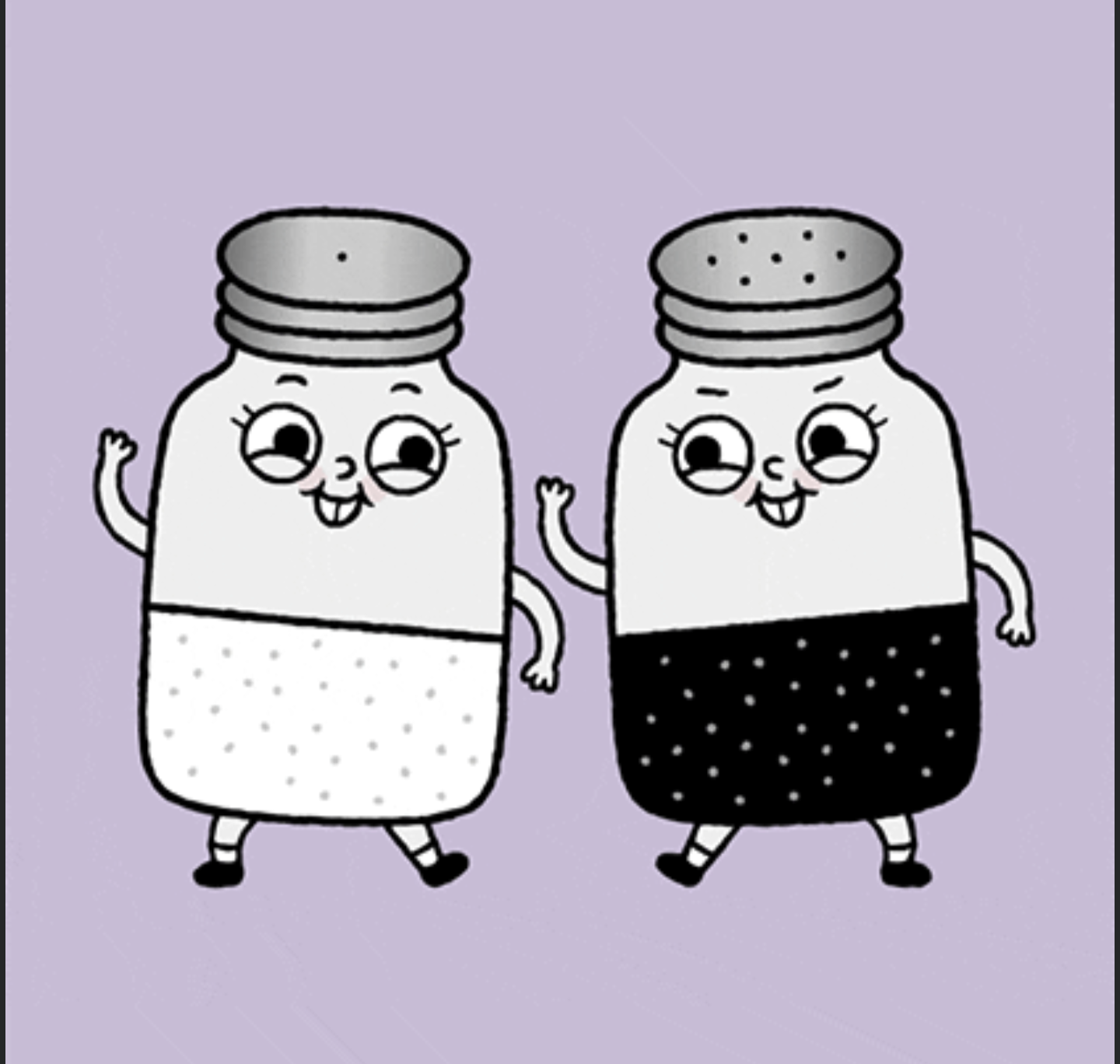 Pass the salt and pepper please