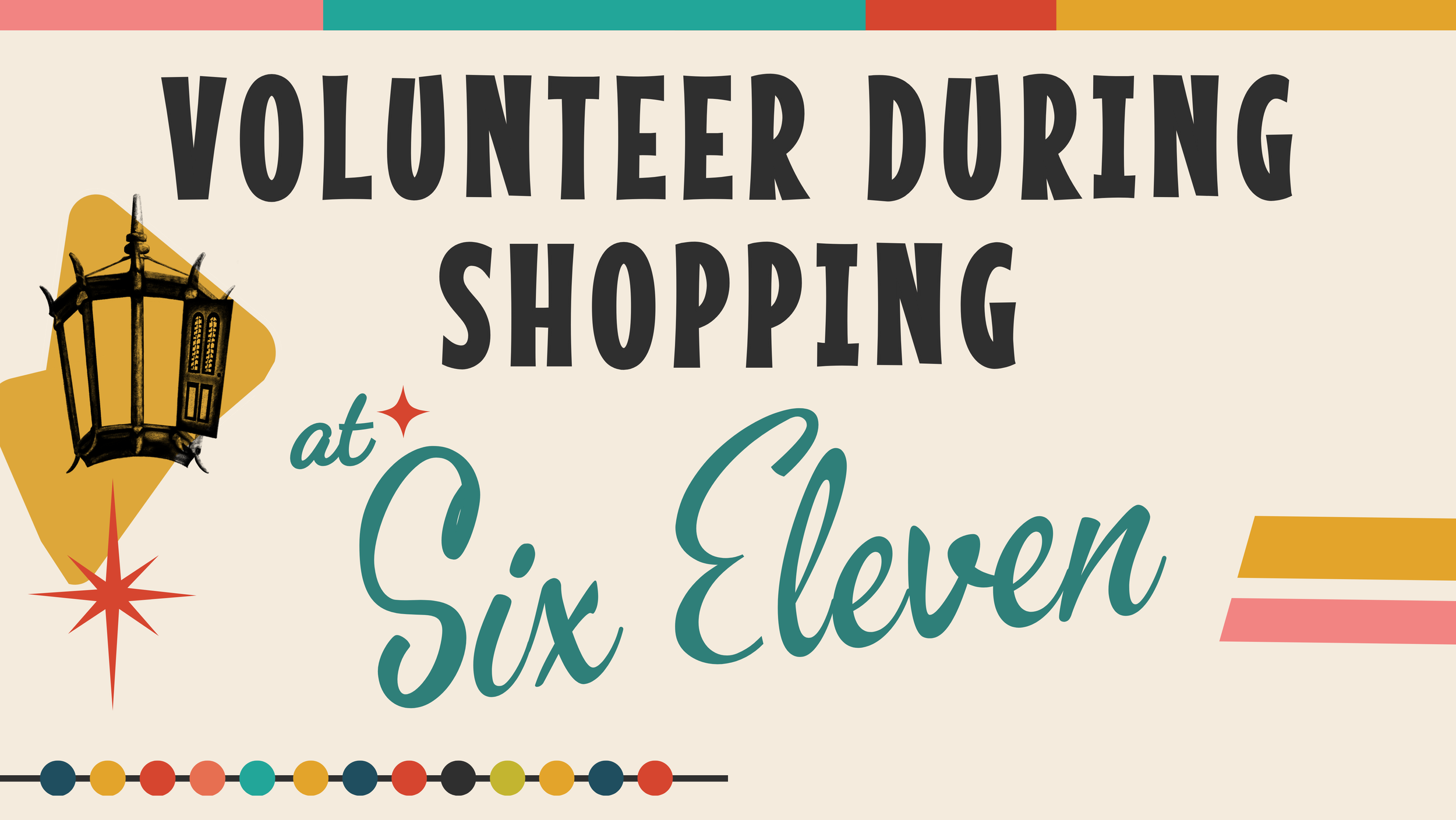 Volunteer During Shopping 
