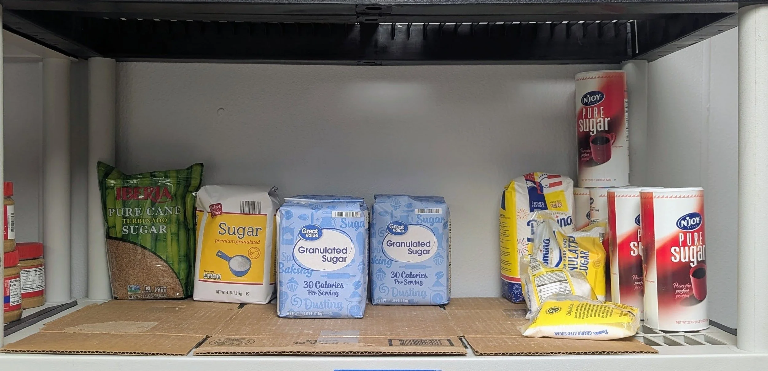 Pass the sugar please